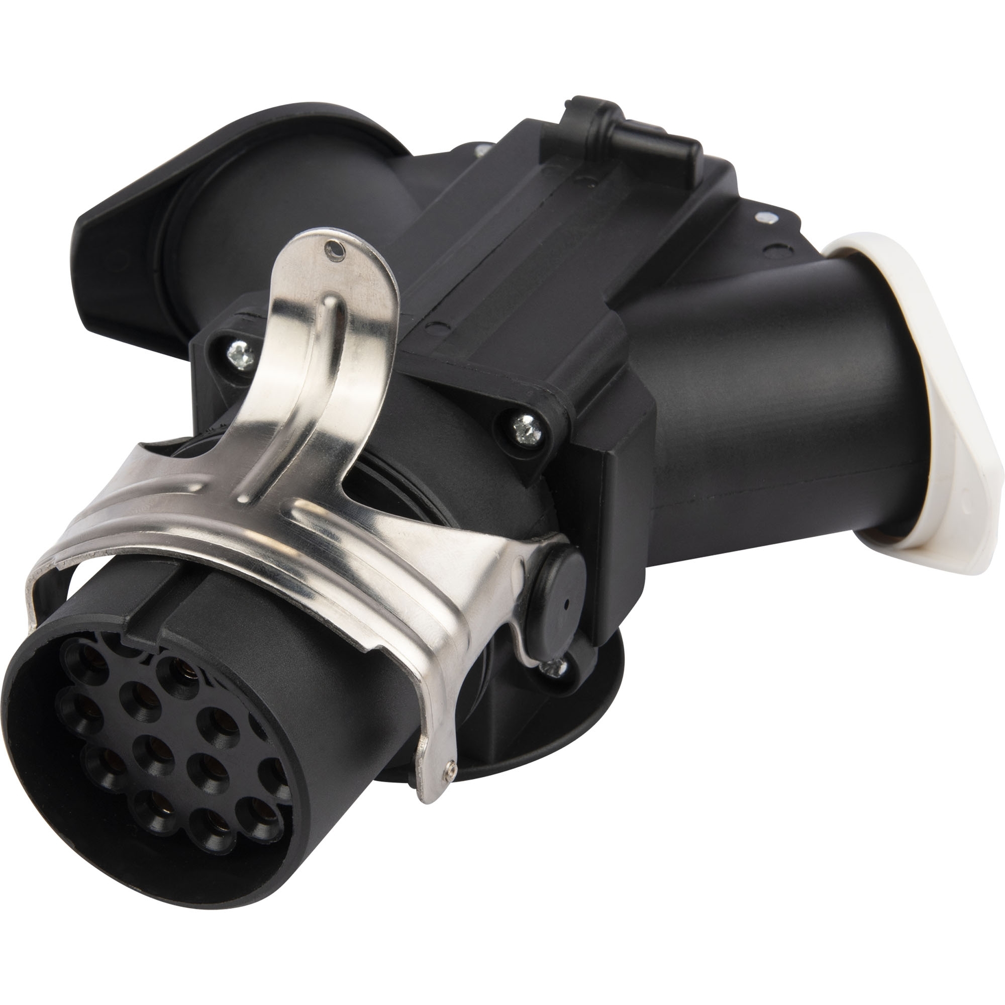 24 Volt Kurzadapter 1 x 15 Pol-Stecker zu  2 x  7 Pol-Steckdose