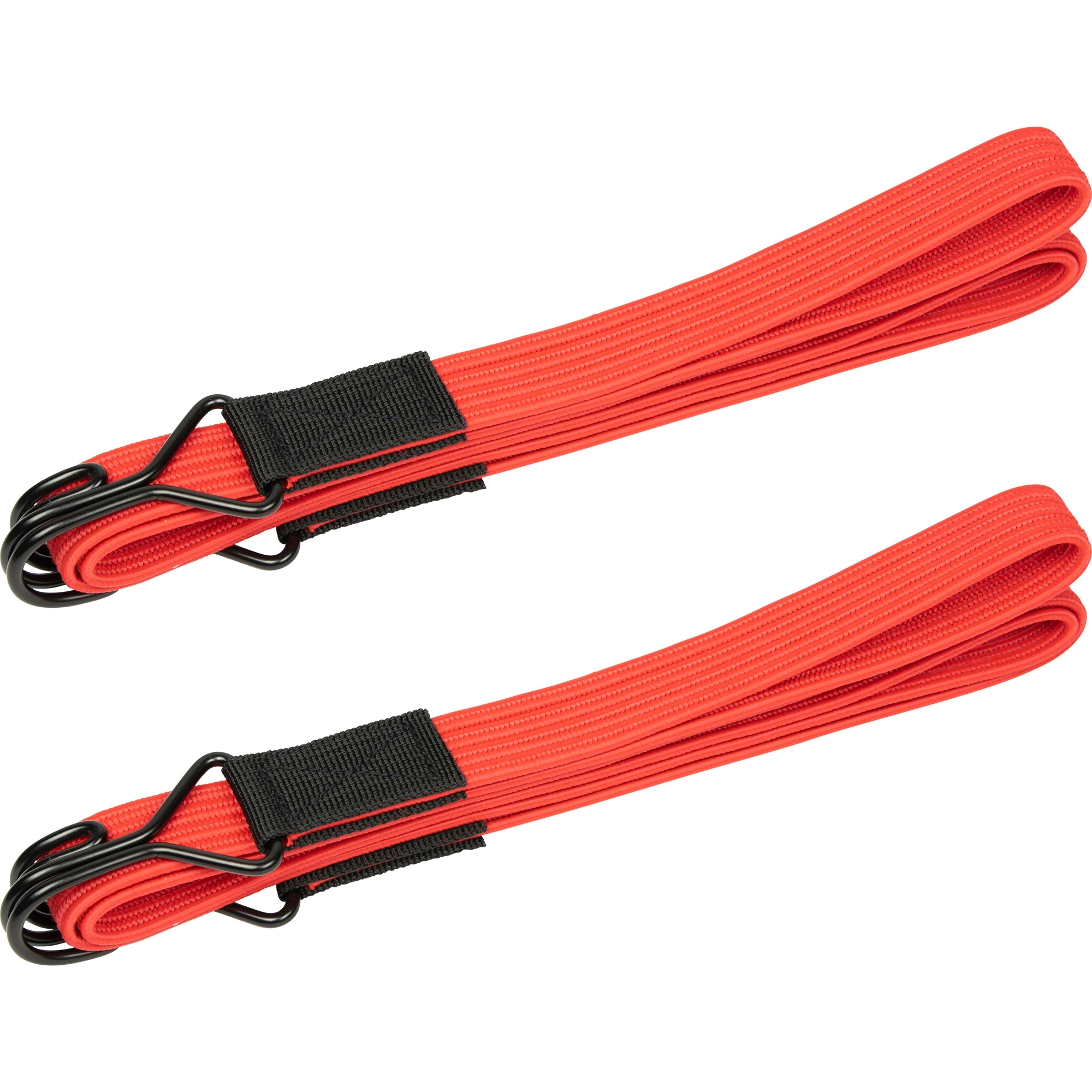 2 x flache Spannbänder/Doppelhaken, 800 mm, Breite 22 mm