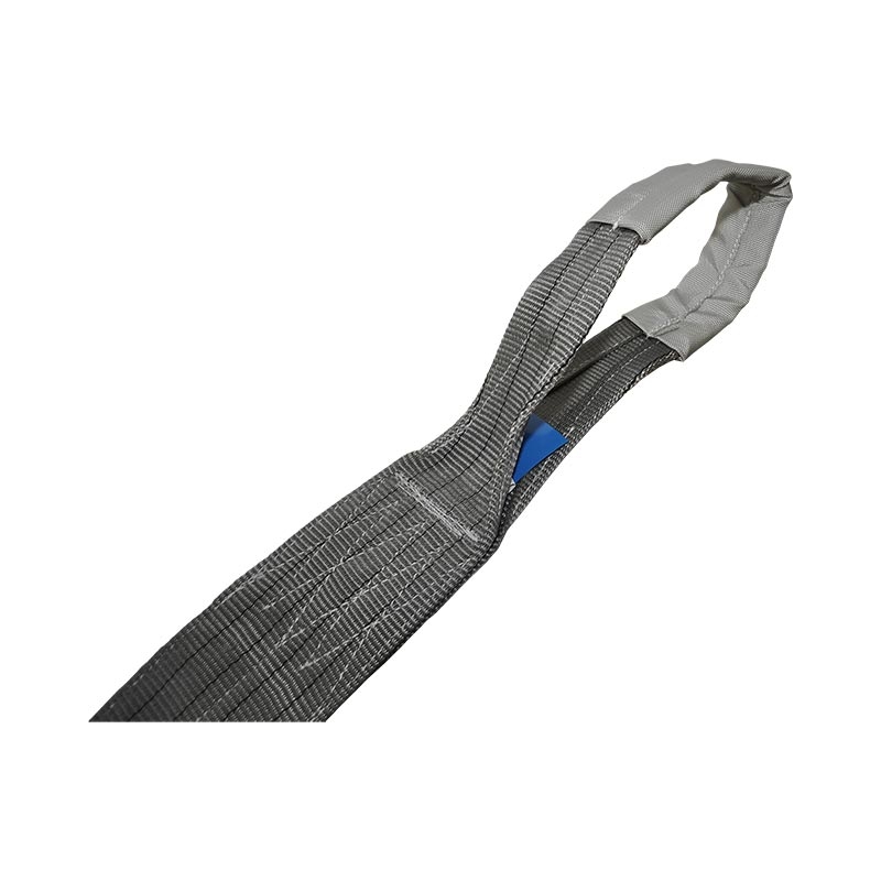 Euro-Hebeband 4000 kg, L 4000 mm, B 120 mm, grau