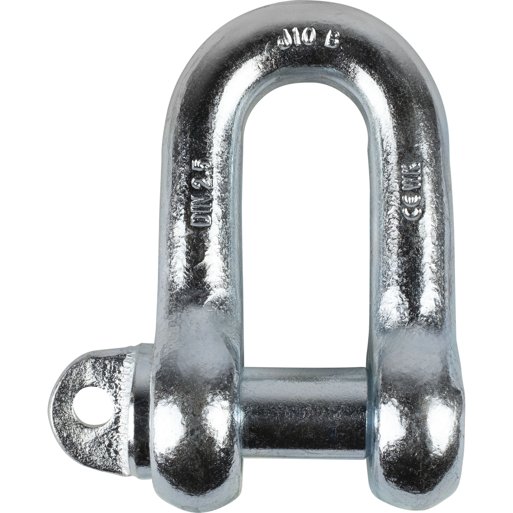 Schäkel, Bolzen-Ø 24 mm, Tragfähigkeit 2500 kg