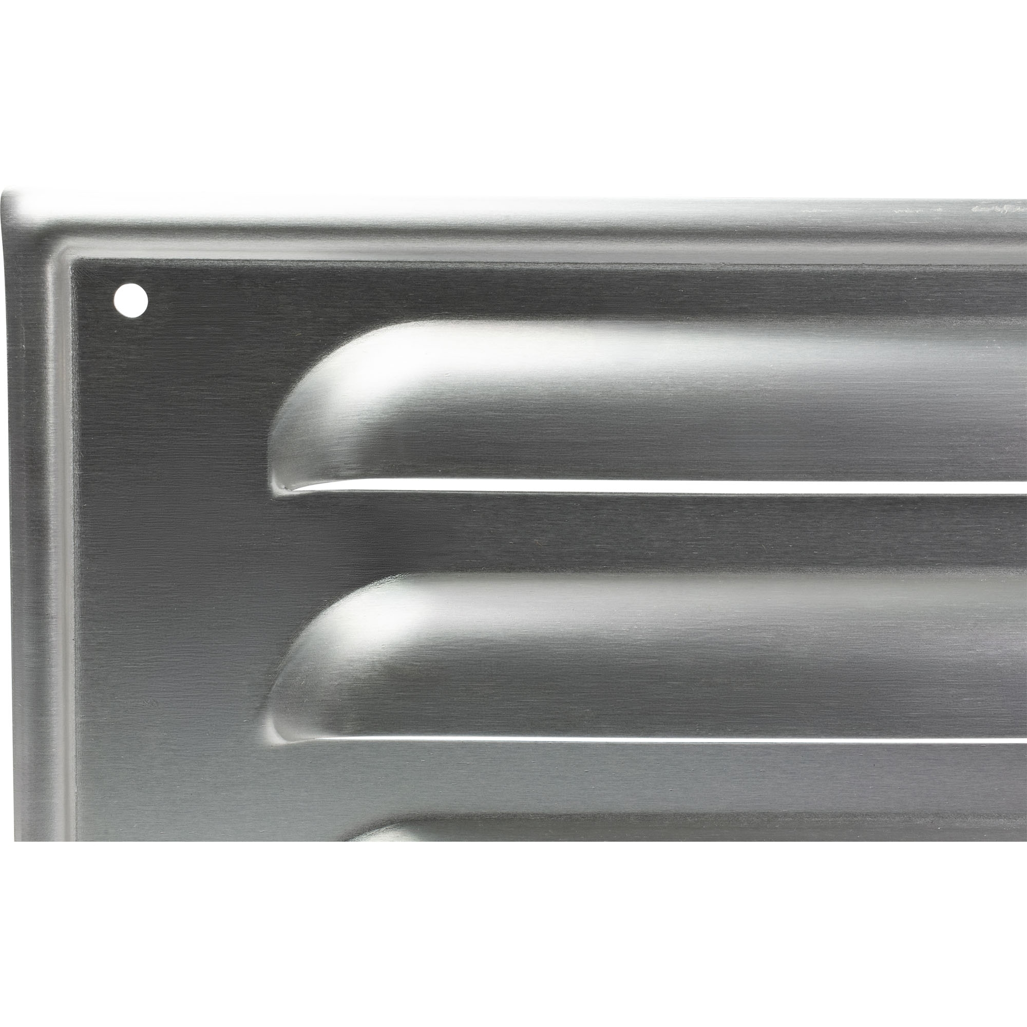 Lüftungsgitter, rechteckig, Aluminium, 255 x 115 mm