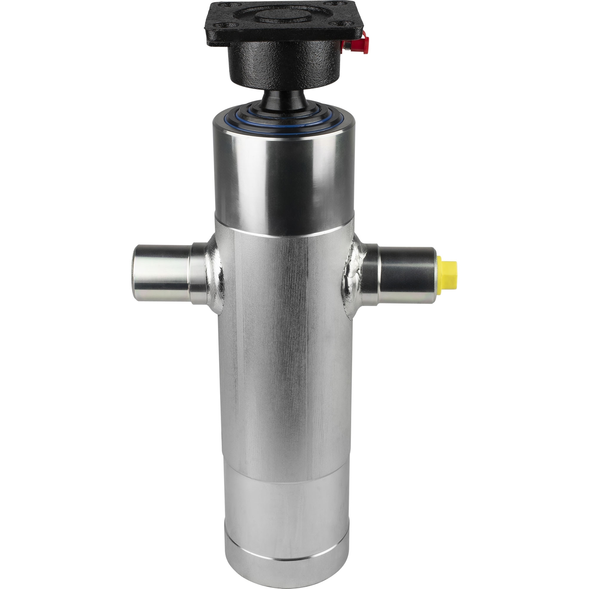 Teleskopzylinder, 3 stufig,  mit Kugelpfanne,