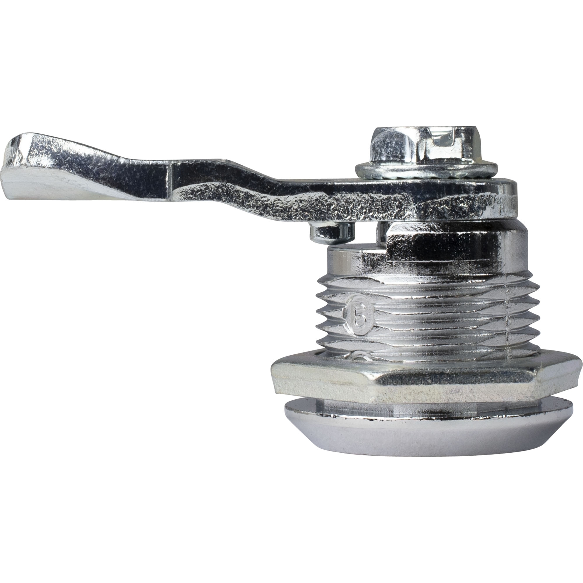 Drehriegel mit 4-Kant, außen, 8 mm, Zinkdruckguss