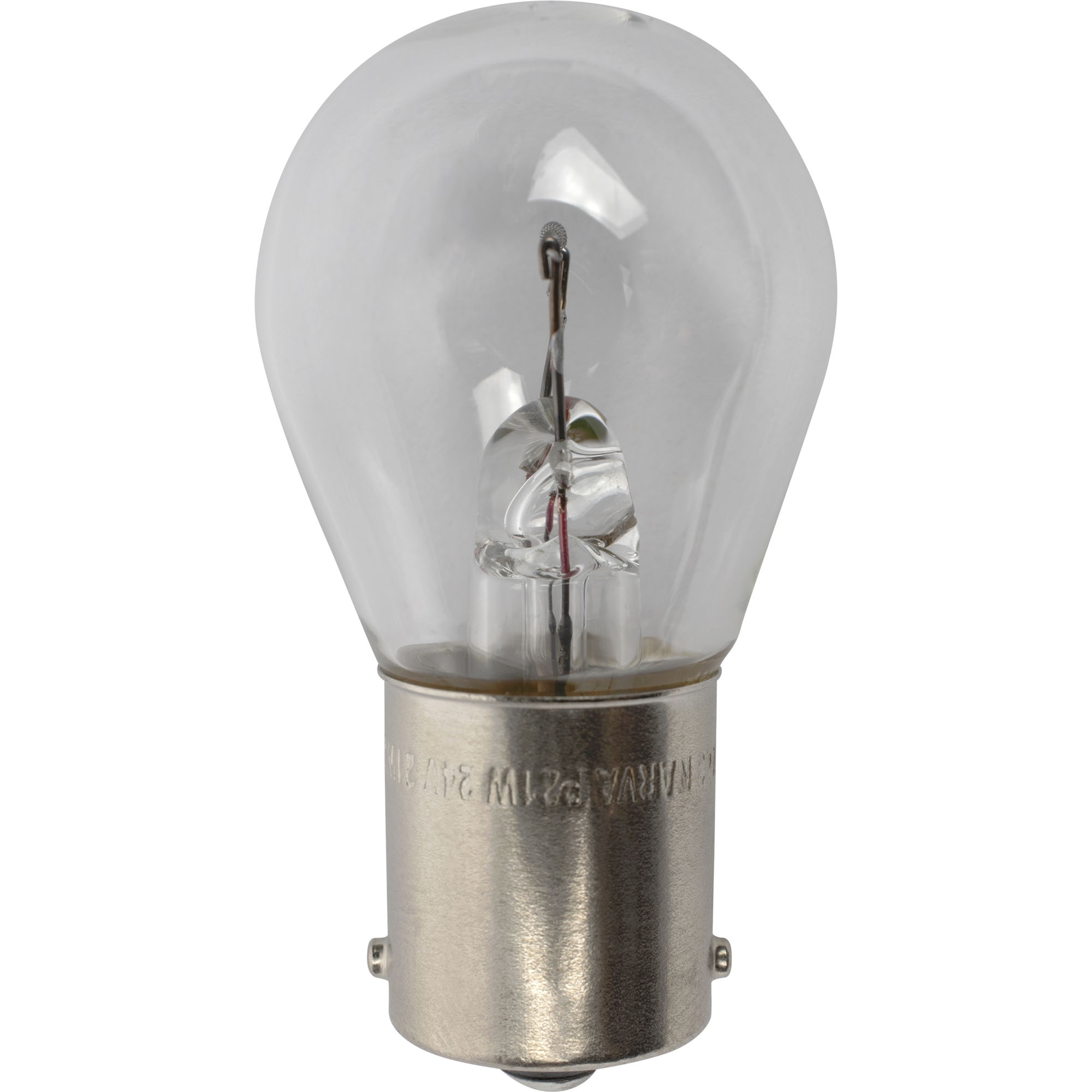 Kugelbirne weiß, 24 V, 21 W, BA15s