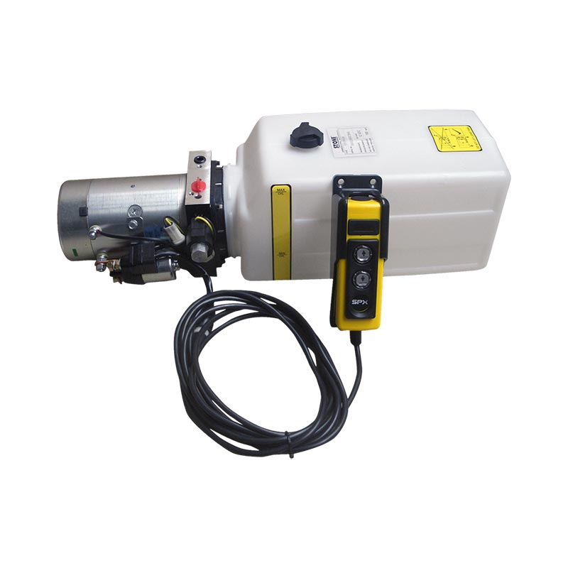 Elektrohydraulikaggregat, 12 Volt, 4 Liter Tank,