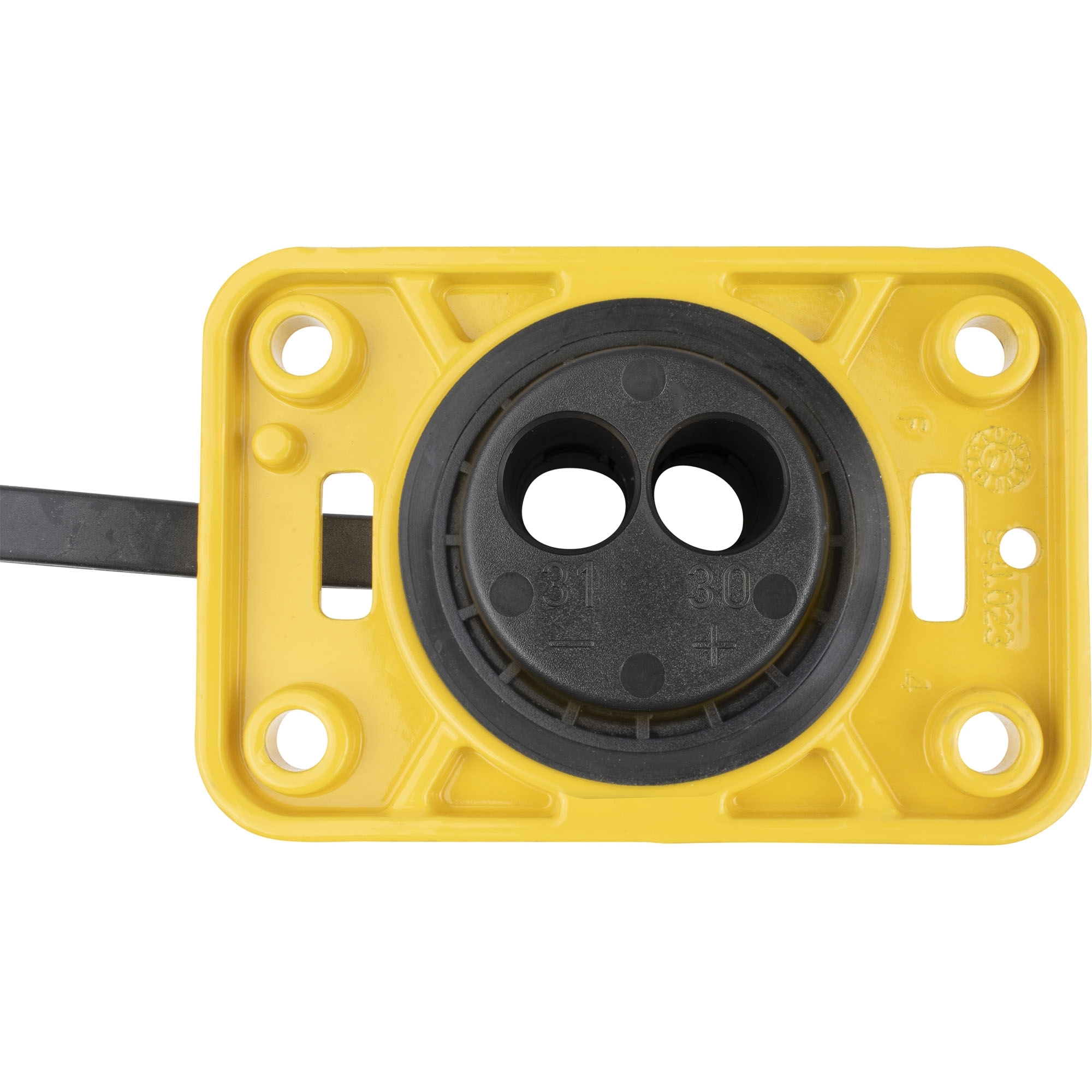 Steckdose 2-pol., 24 Volt, für 35 + 50 mm² Kabel