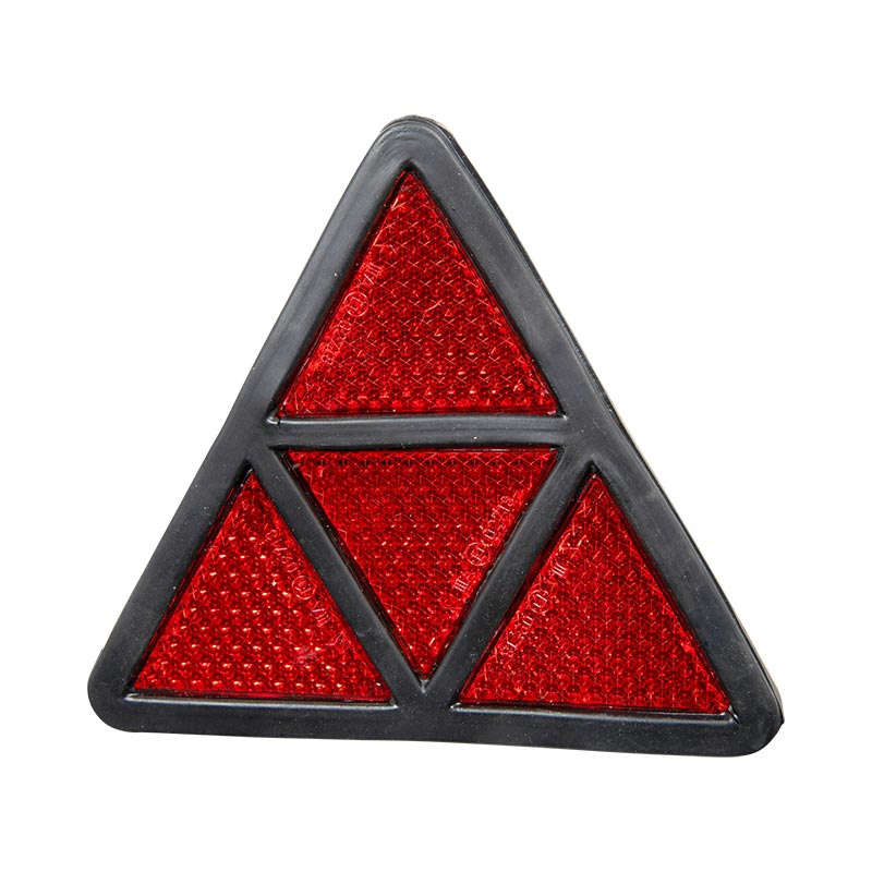 Dreieckrückstrahler rot stabile Ausführung untert