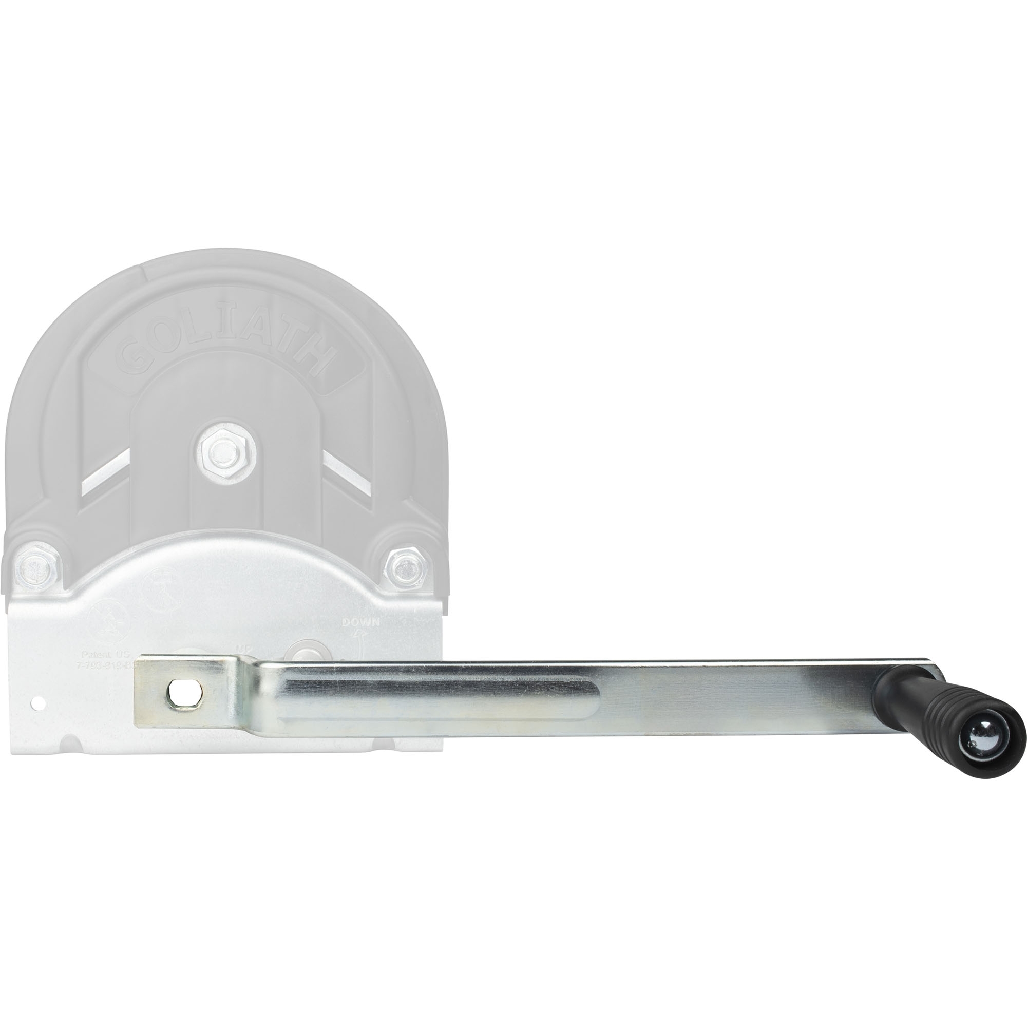 Kurbel für Seilwinde TS, abnehmbar, Länge 290mm