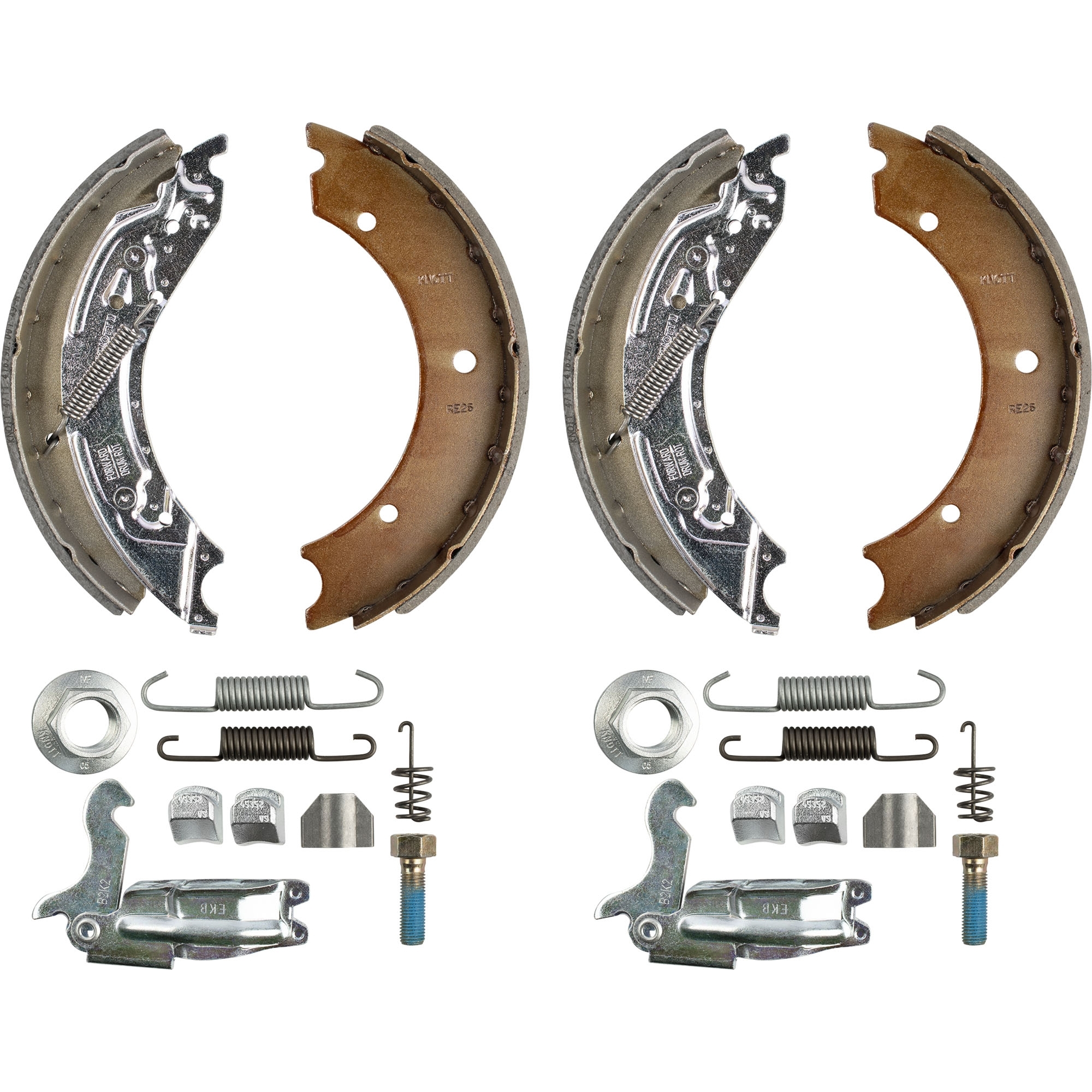 Bremsbacken-Komplettset Knott, 250 x 40