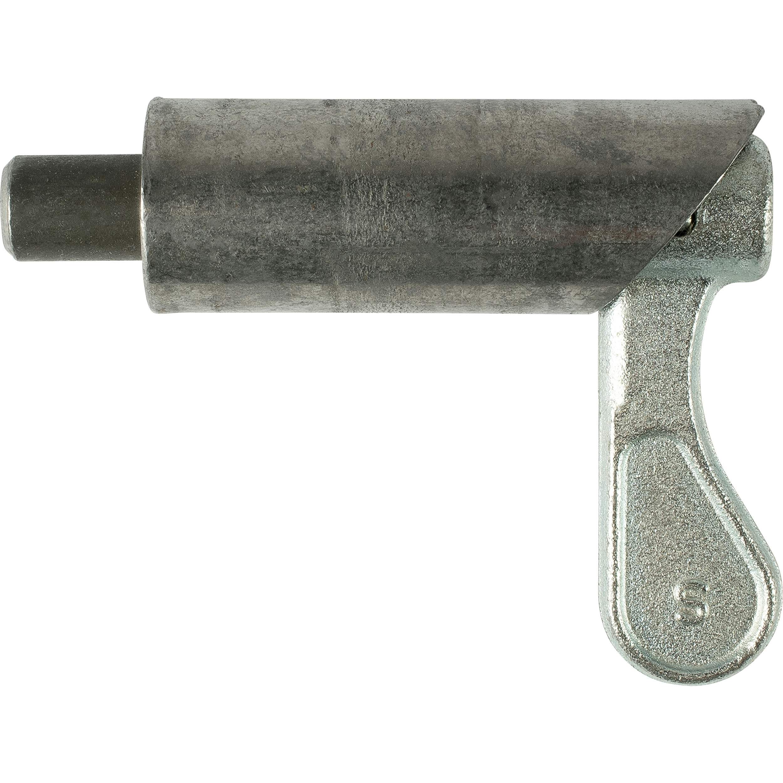 Federriegel, z. anschweißen, Bolzendurchm. 10 mm