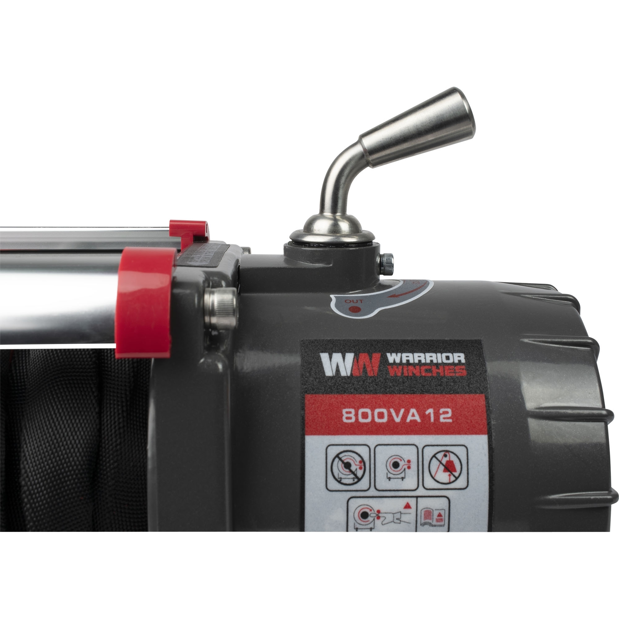 Elektrische Seilwinde, 12 V Zugkr. 3628 kg