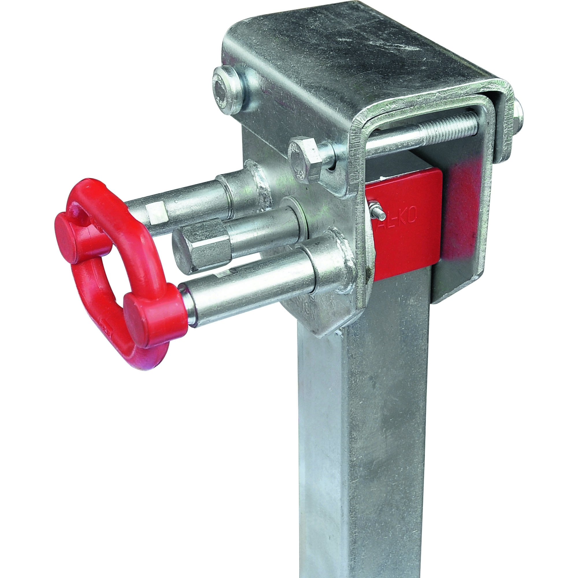 Hubstütze seitlich schwenkbar, vierkant 45 x 45 mm