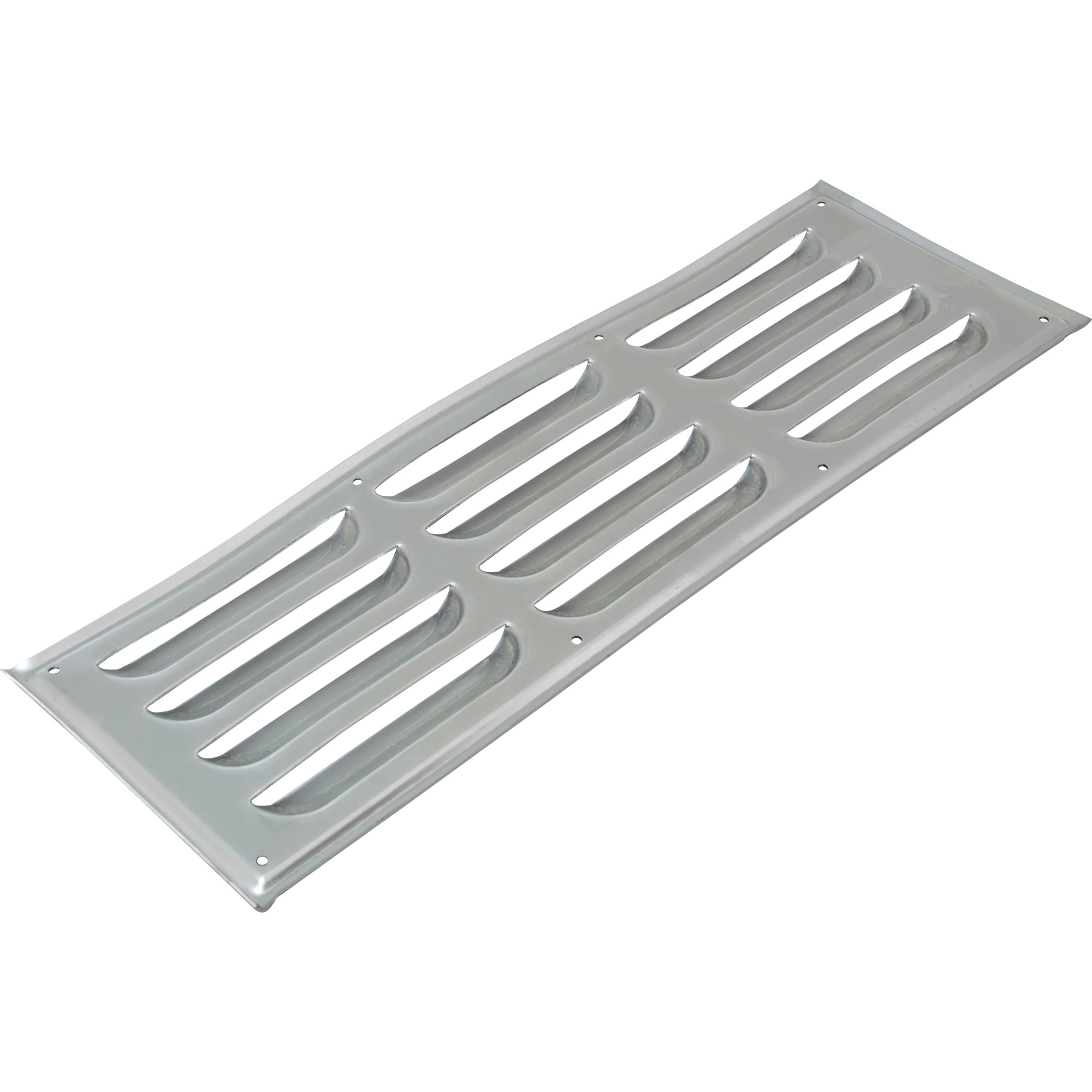 Lüftungsgitter, rechteckig, Aluminium, 360 x 115 mm