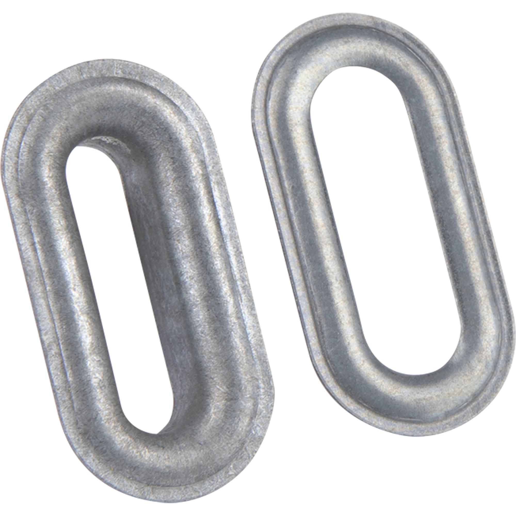 Oval-Schlitzöse, verzinkt, 27 x 7 mm