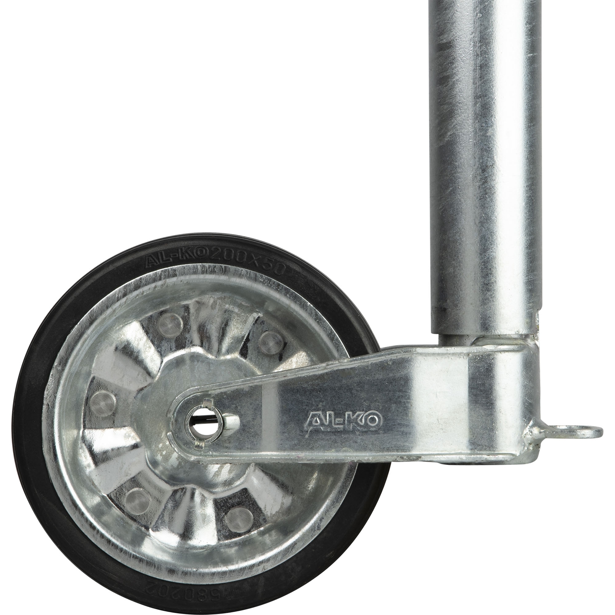 Stützrad Ø 60 mm, Stützlast 500 kg, Metallfelge