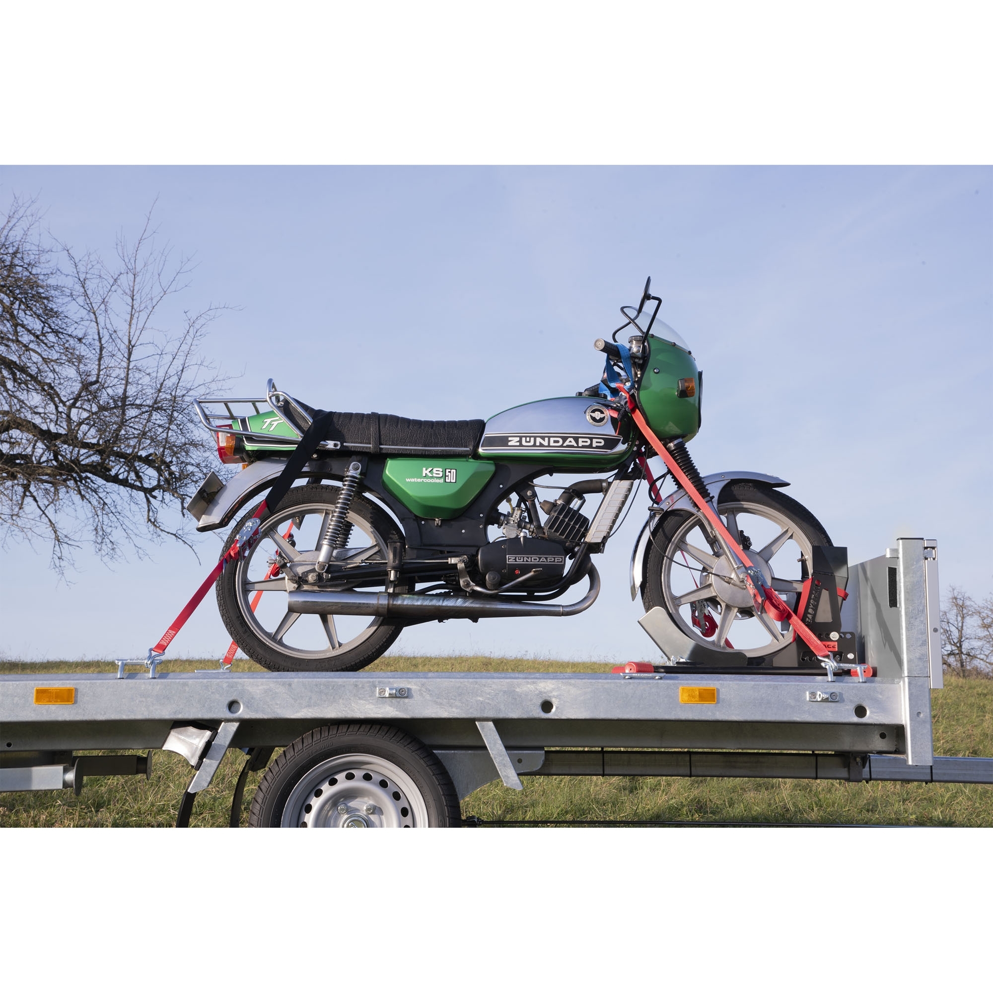 Motorrad-Zurrgurt-Set