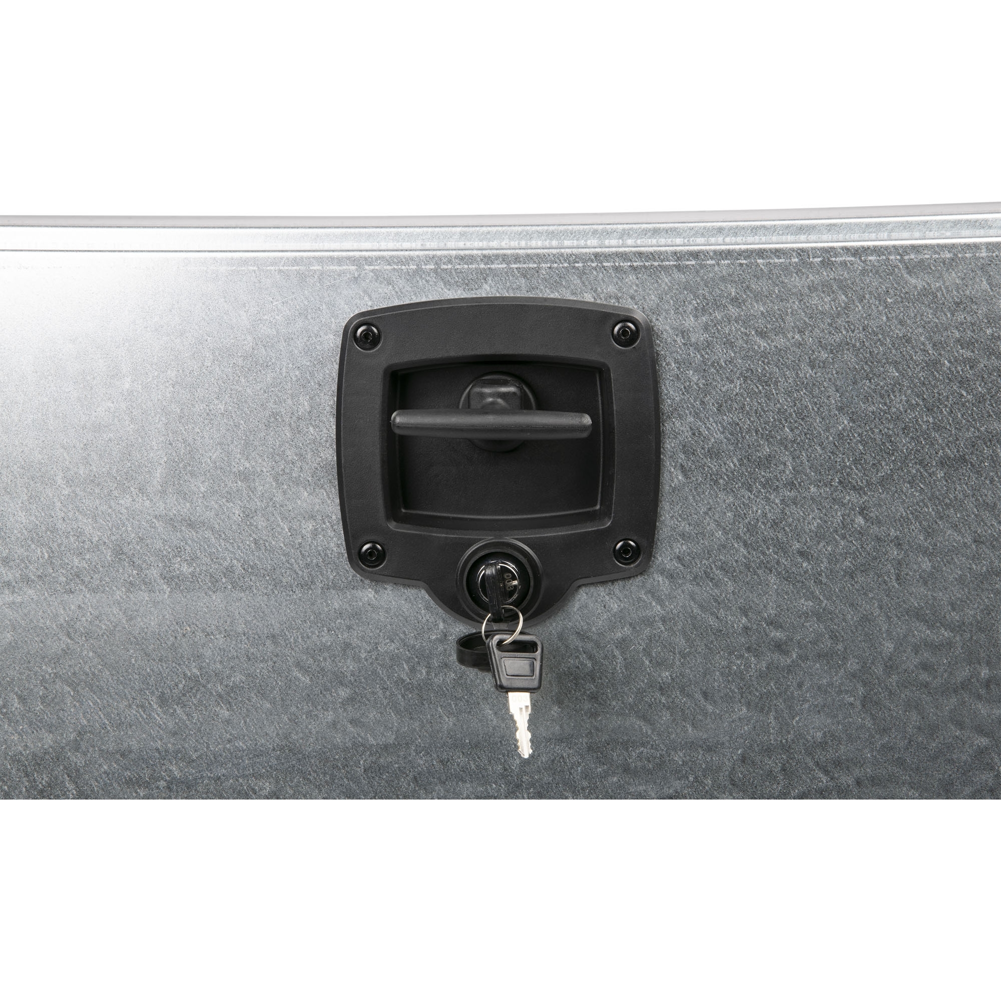 Staubox, verzinkt, mit Bügelhalter, B700 x T300 x H300 mm