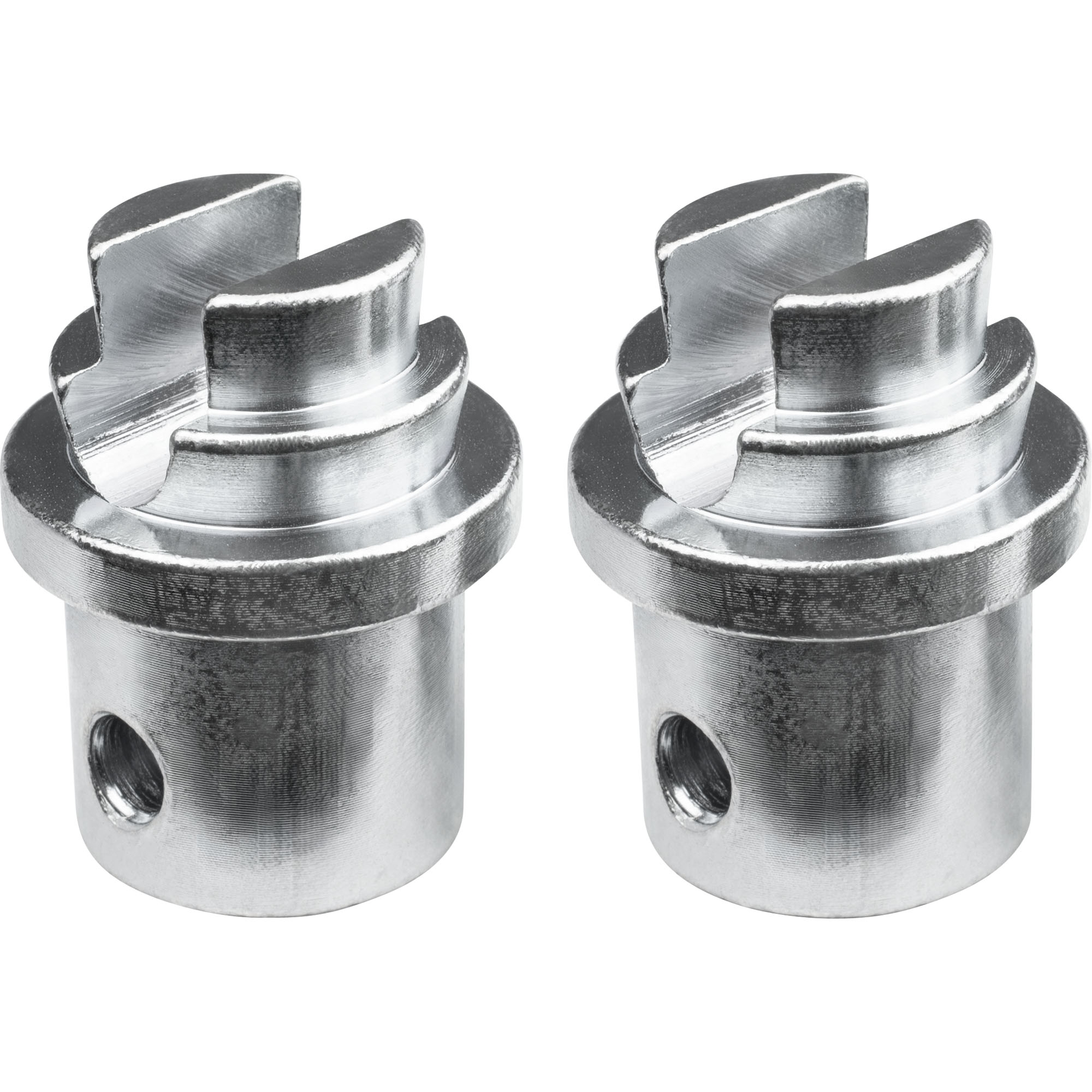 1 Paar Kombi-Endstück, Ø 19/24 mm, Schlitz 9 mm