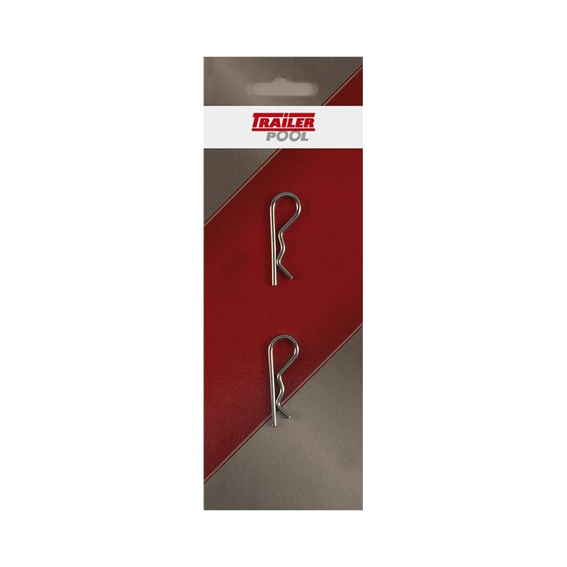 2 x Federstecker Ø 2,0 mm, Standard-Ausführung