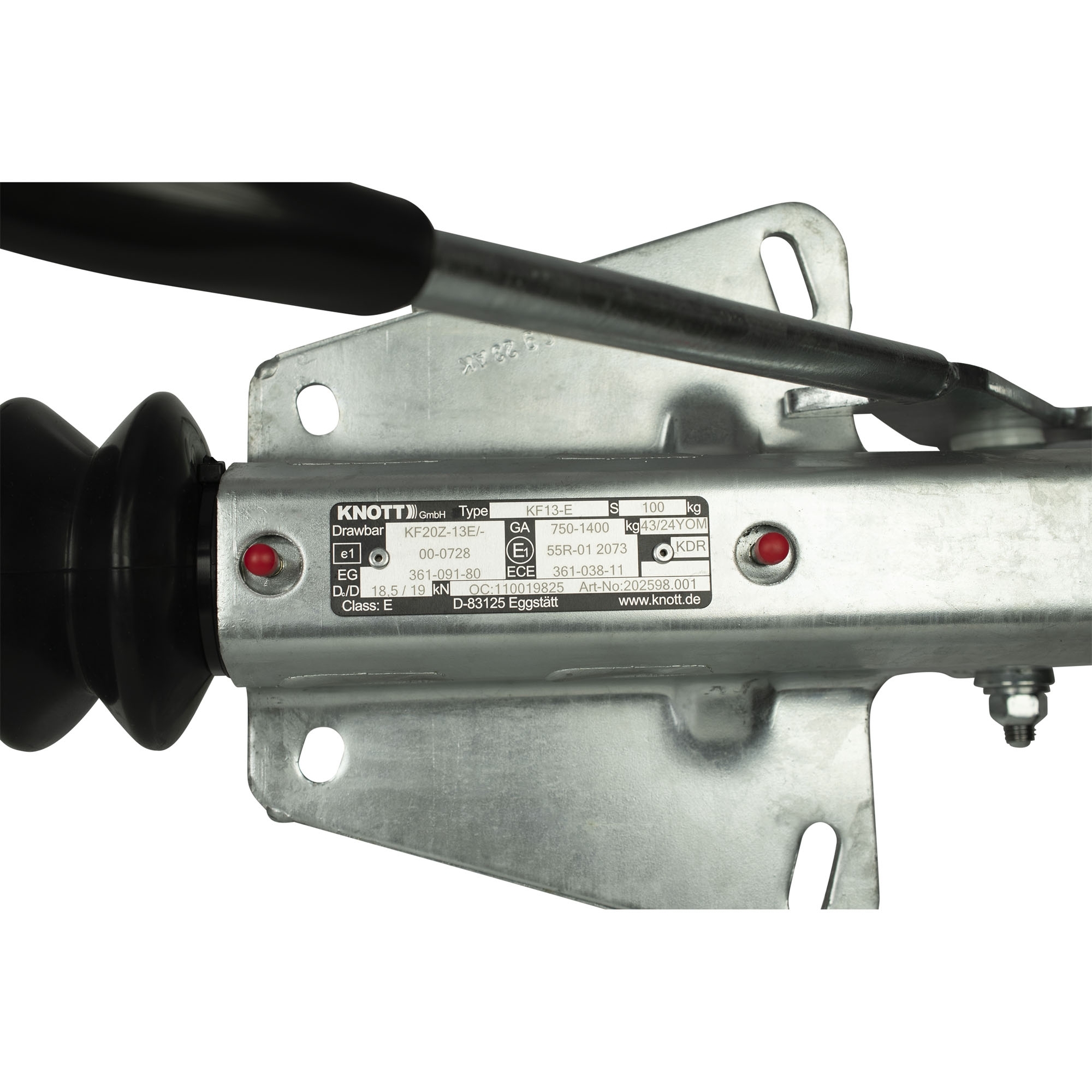 Auflaufeinrichtung Knott KF 13 E-GF o. Stützradh