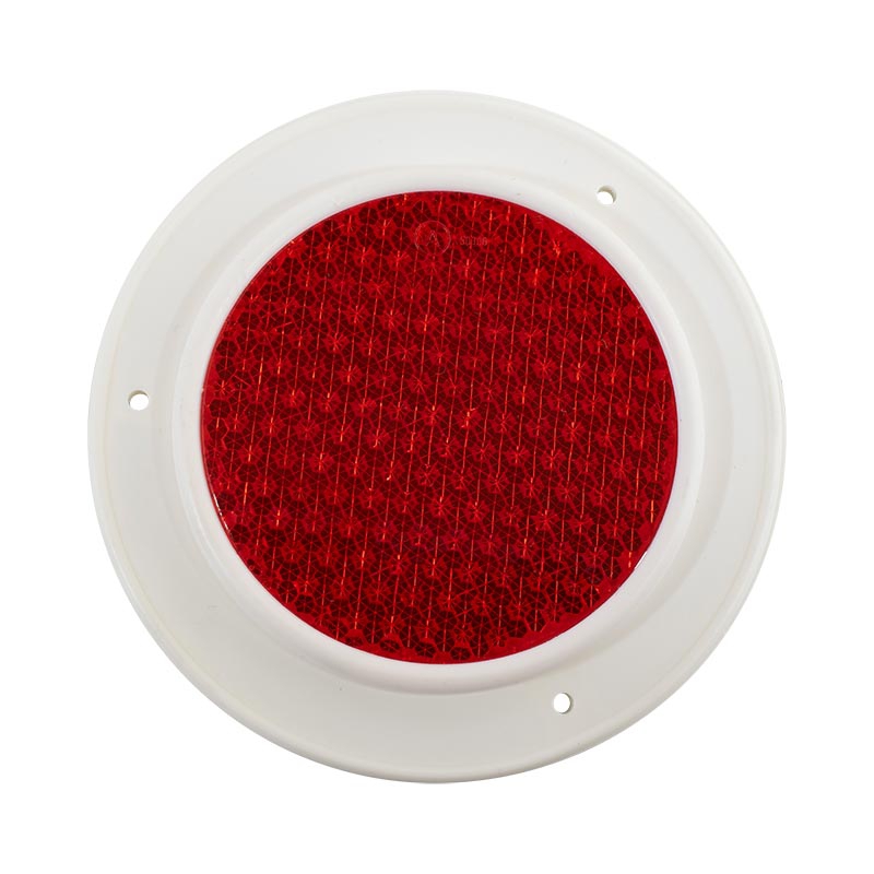 Rückstrahler Ø 55 mm, rot, zum Schrauben