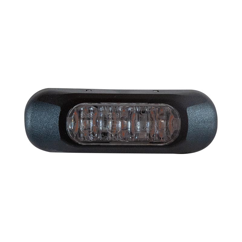 Warnblitzleuchte LED, gelb, 3 LEDs, 12 bis 36 V, 4 W