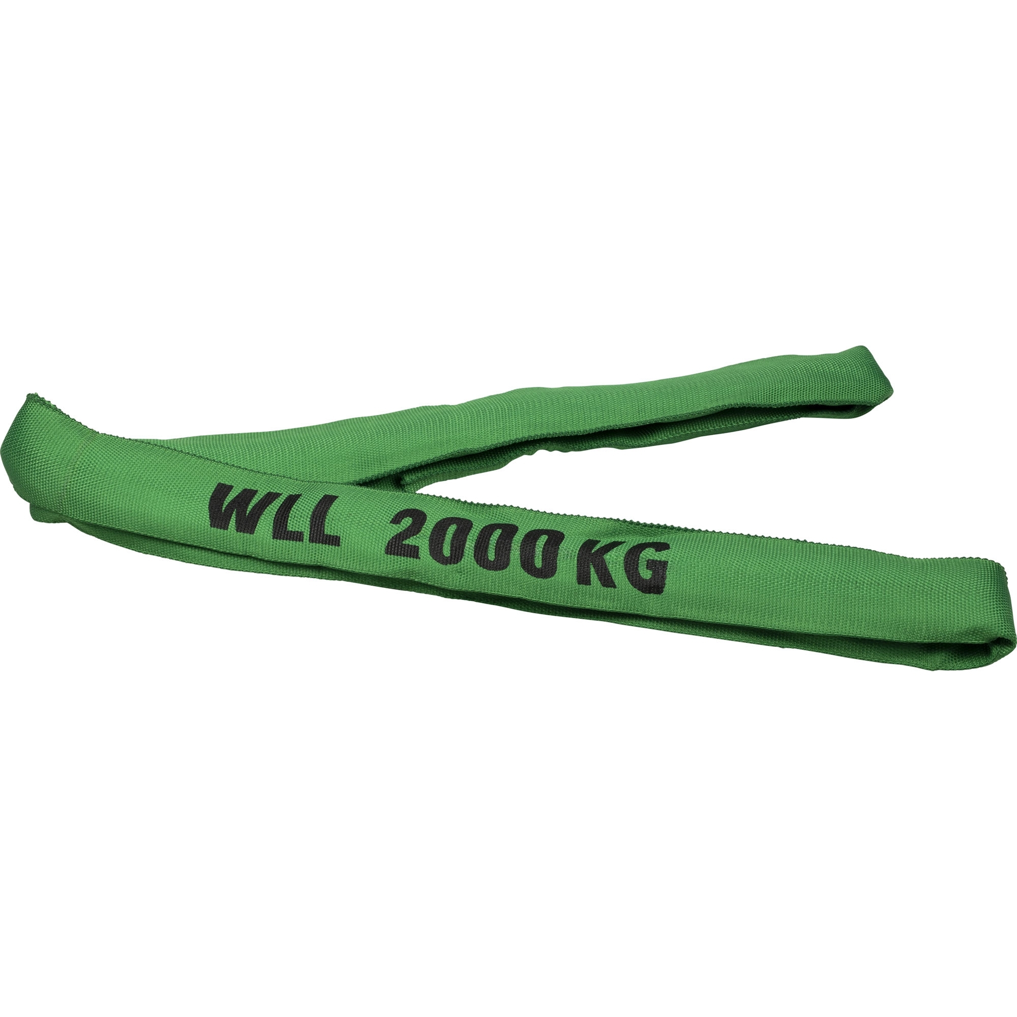 Rundschlinge 2000 kg, L 1000 mm, U 2000 mm, grün
