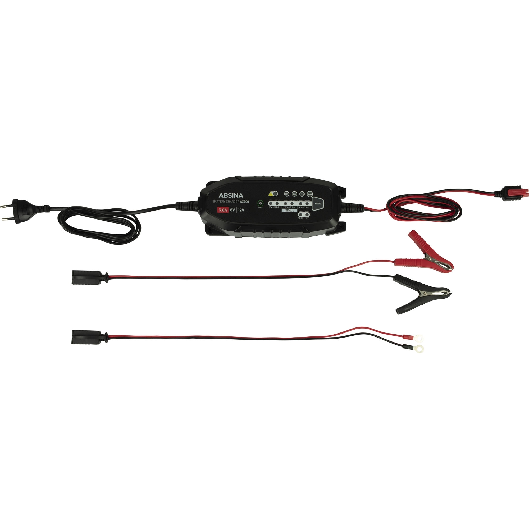 Batterieladegerät A3800, 6 / 12 Volt, 3.8 A