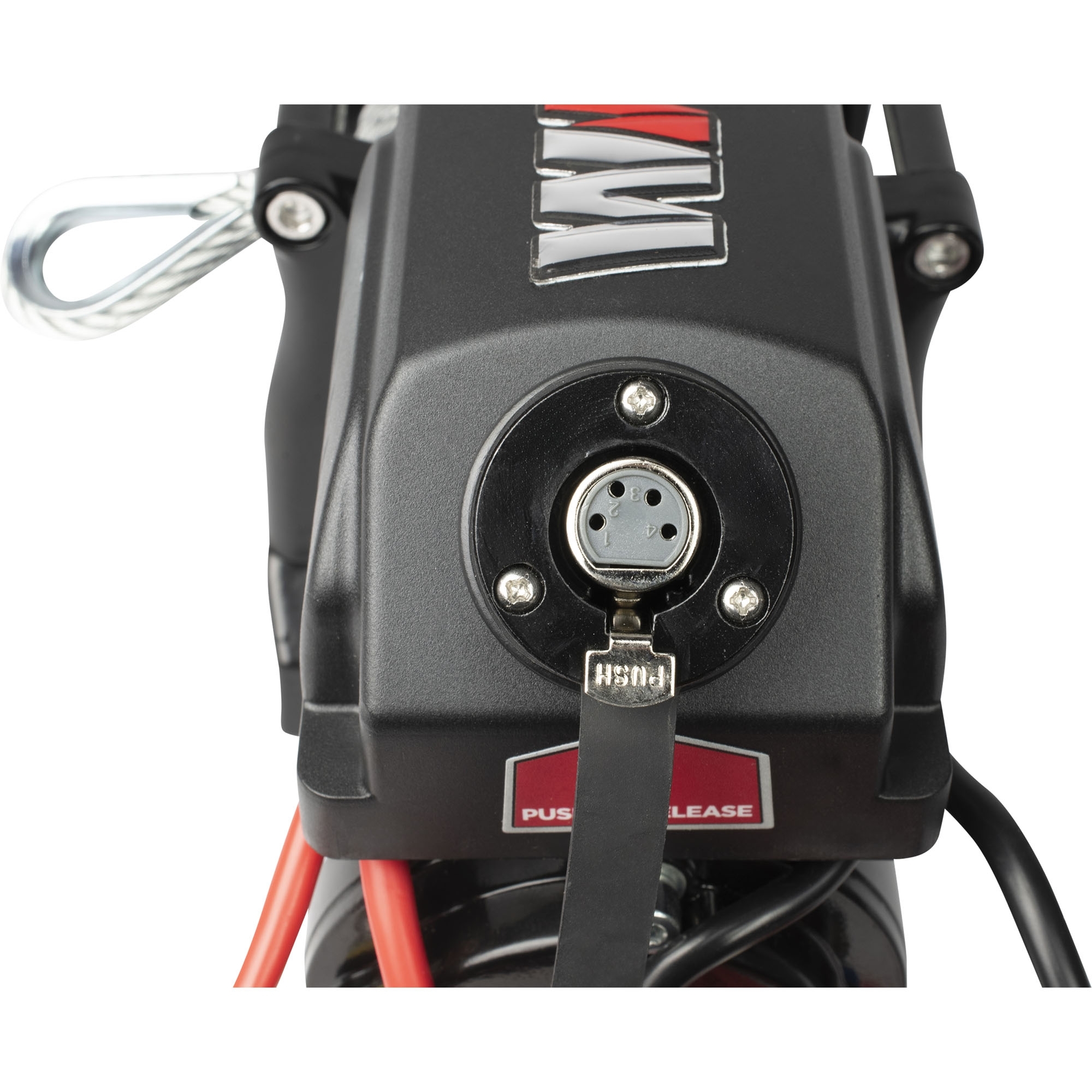 Elektrische Seilwinde, 12 V Zugkr. 2041 kg, Stahlseil