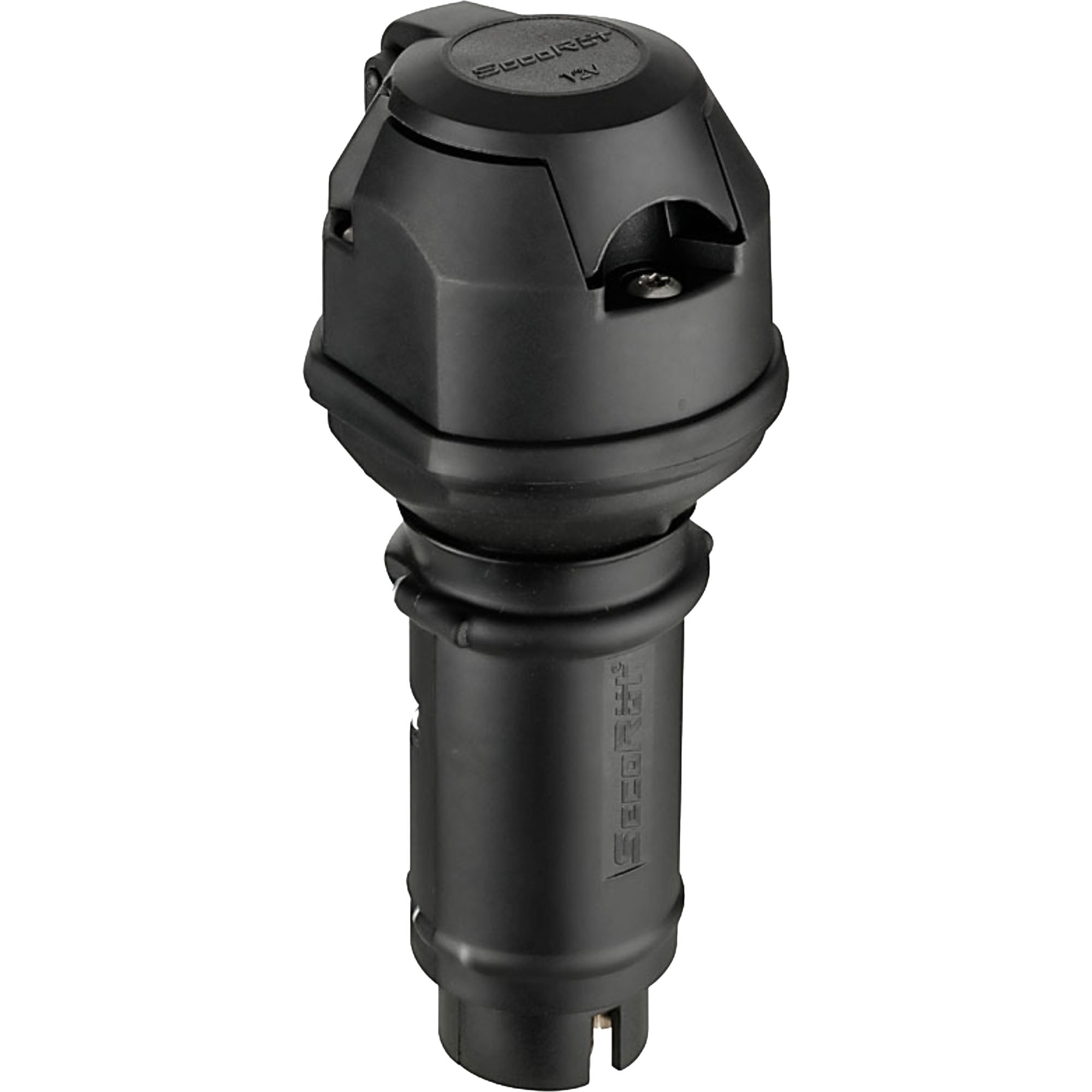 Spannungsreduziergerät 24 V auf 12 V mit 12V-Steckverbindungen