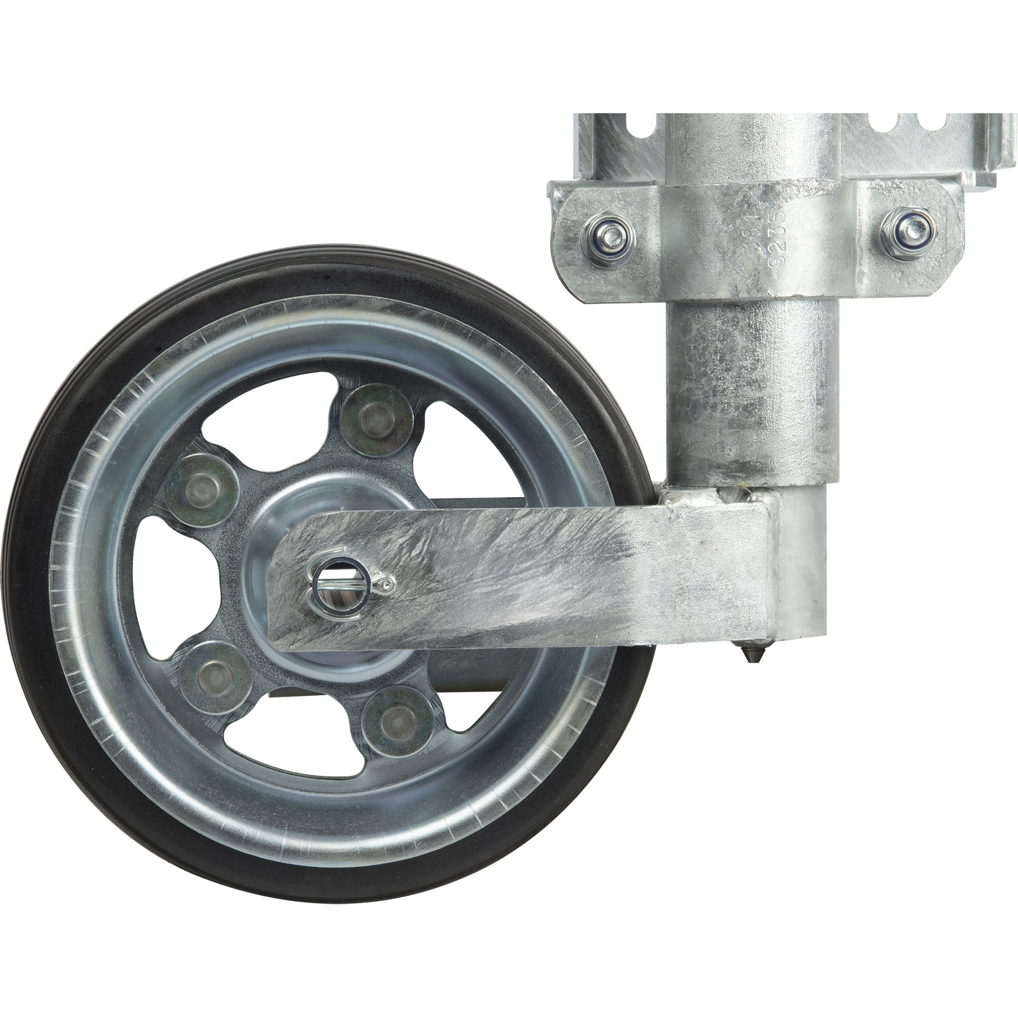 Stützrad hydraulisch, Ø60 mm, mit Stützlastanzeige