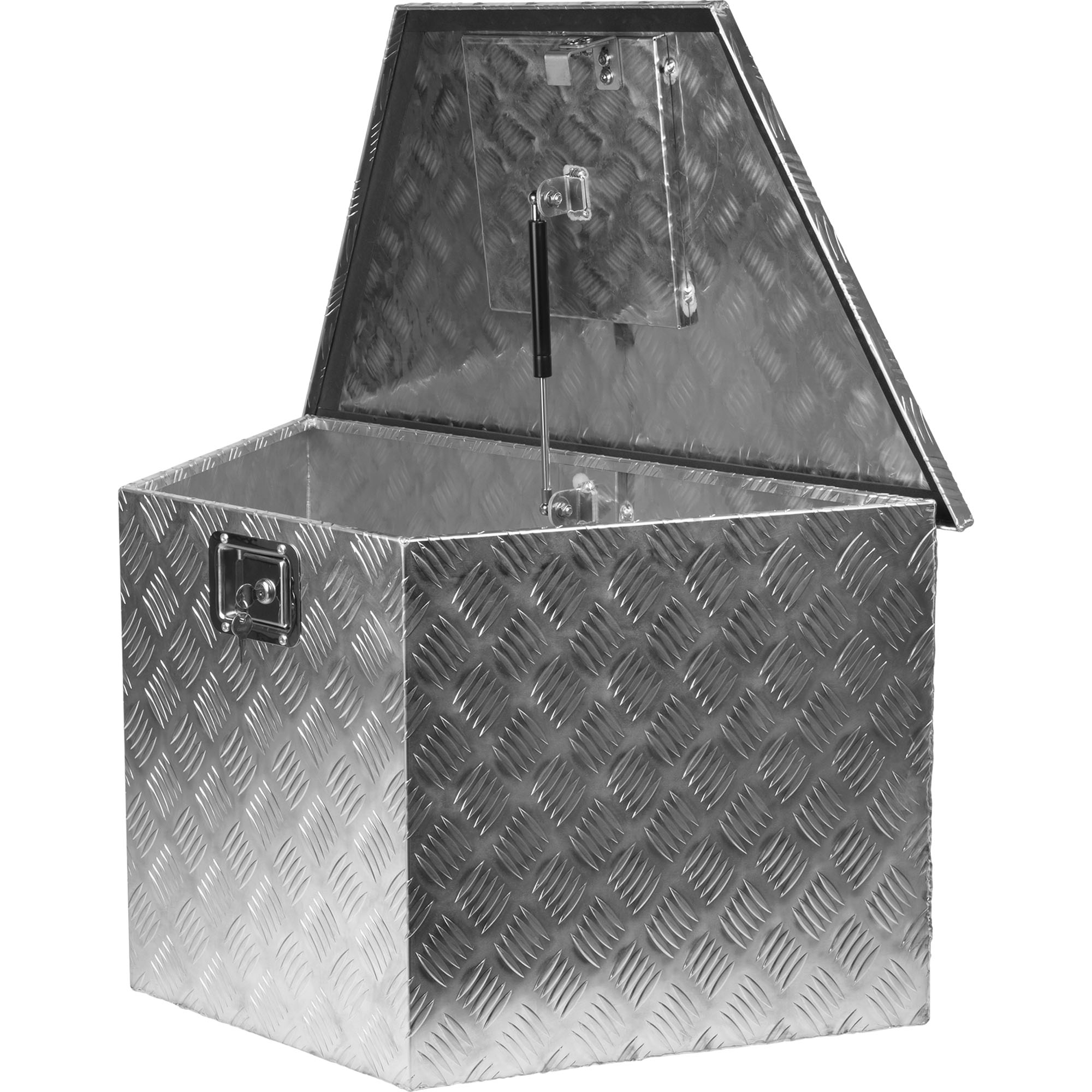 Staubox f. V-Deichsel, Alu, B864/406xT457xH482 mm