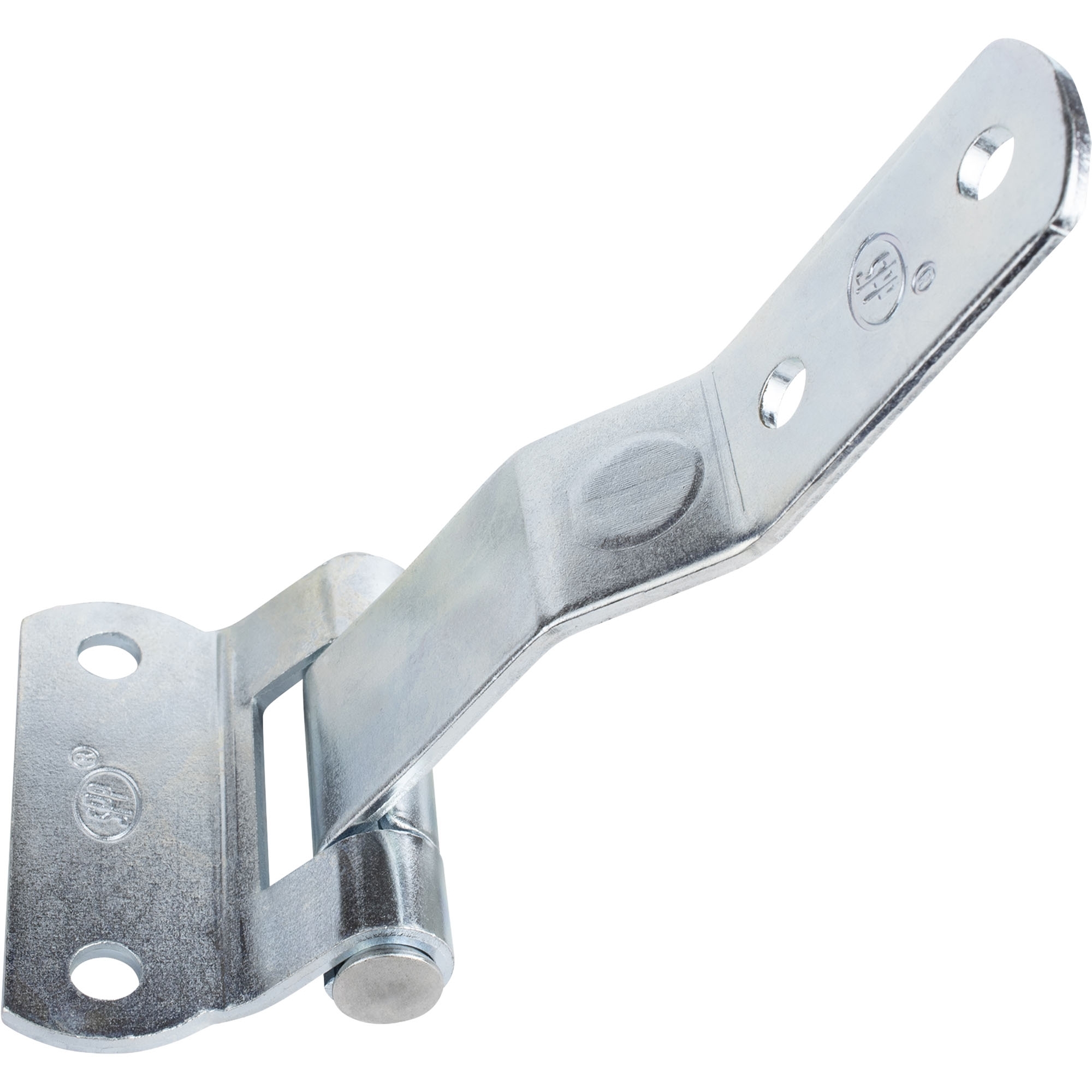 Scharnier Stahl verzinkt, Gesamtlänge 140 mm, gek