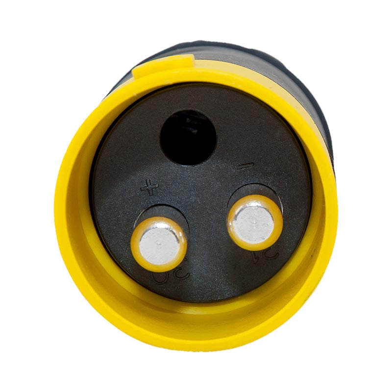 Stecker 2-pol, 24 Volt, für 35 mm² Kabel