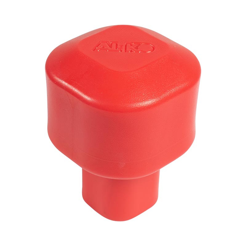 Griff für Stützradkurbel, Innen-Ø 15 mm, rot