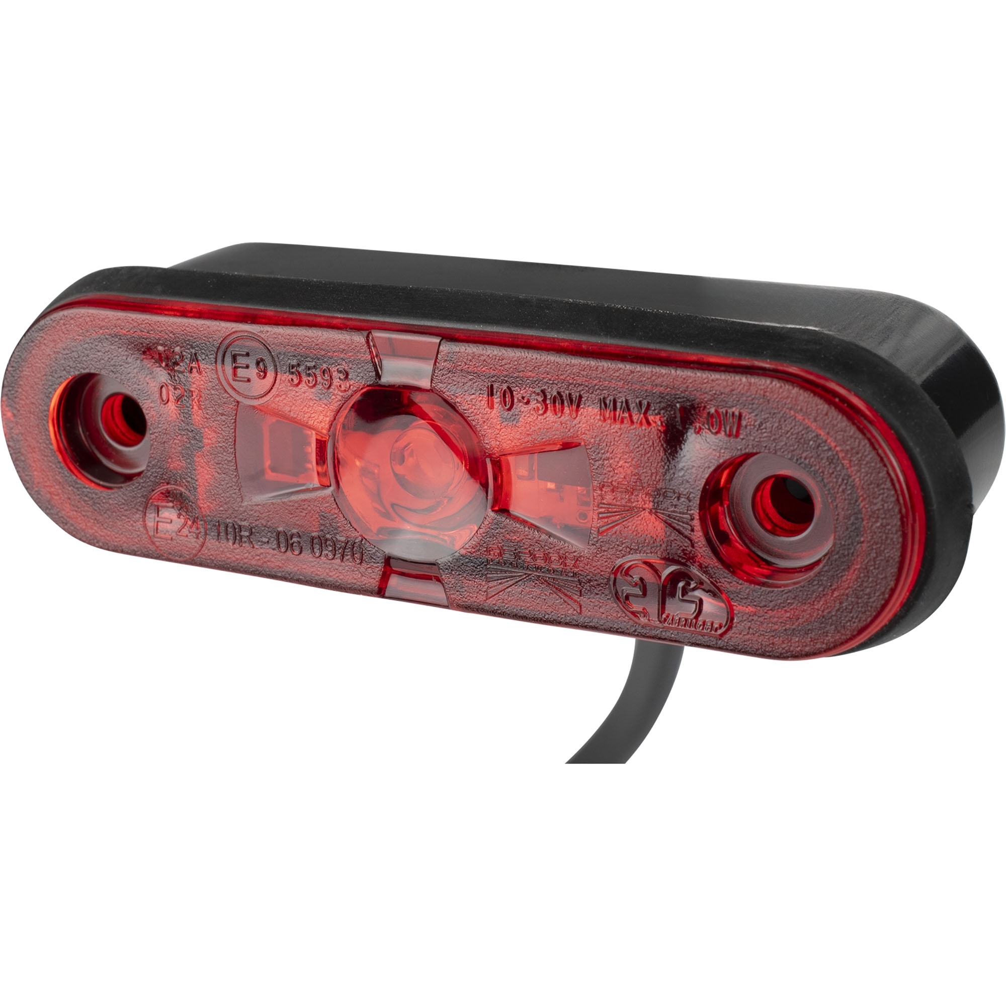 Begrenzungsleuchte Posipoint II rot, LED-Version