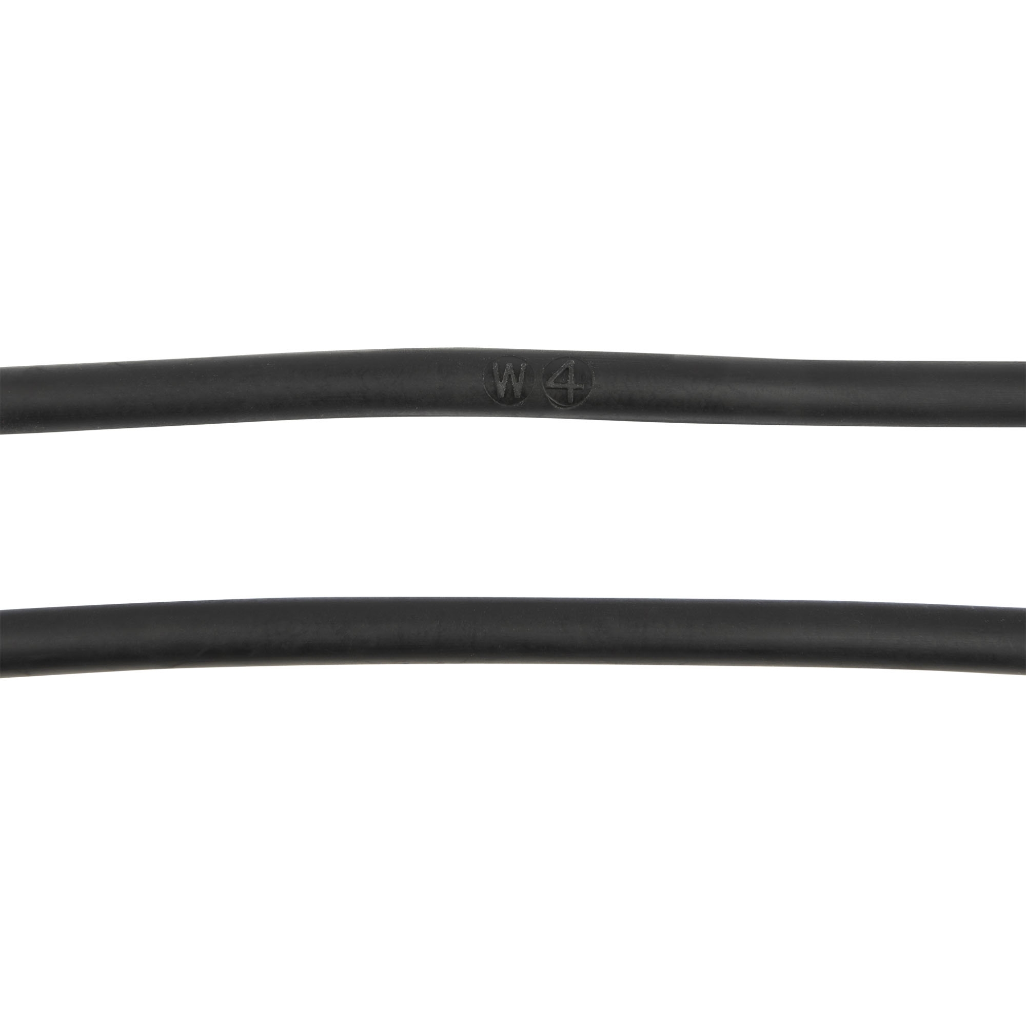 Gummispannring, Länge 200 mm, Ø 8 mm, schwarz