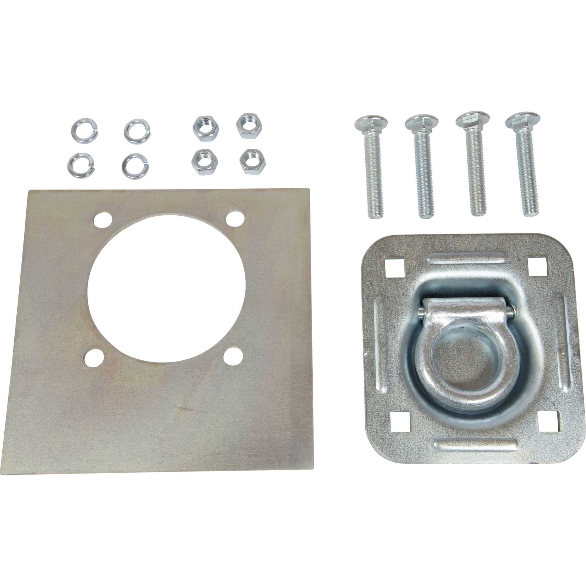 Zurrmulde 1000 daN, 123 x 115 mm