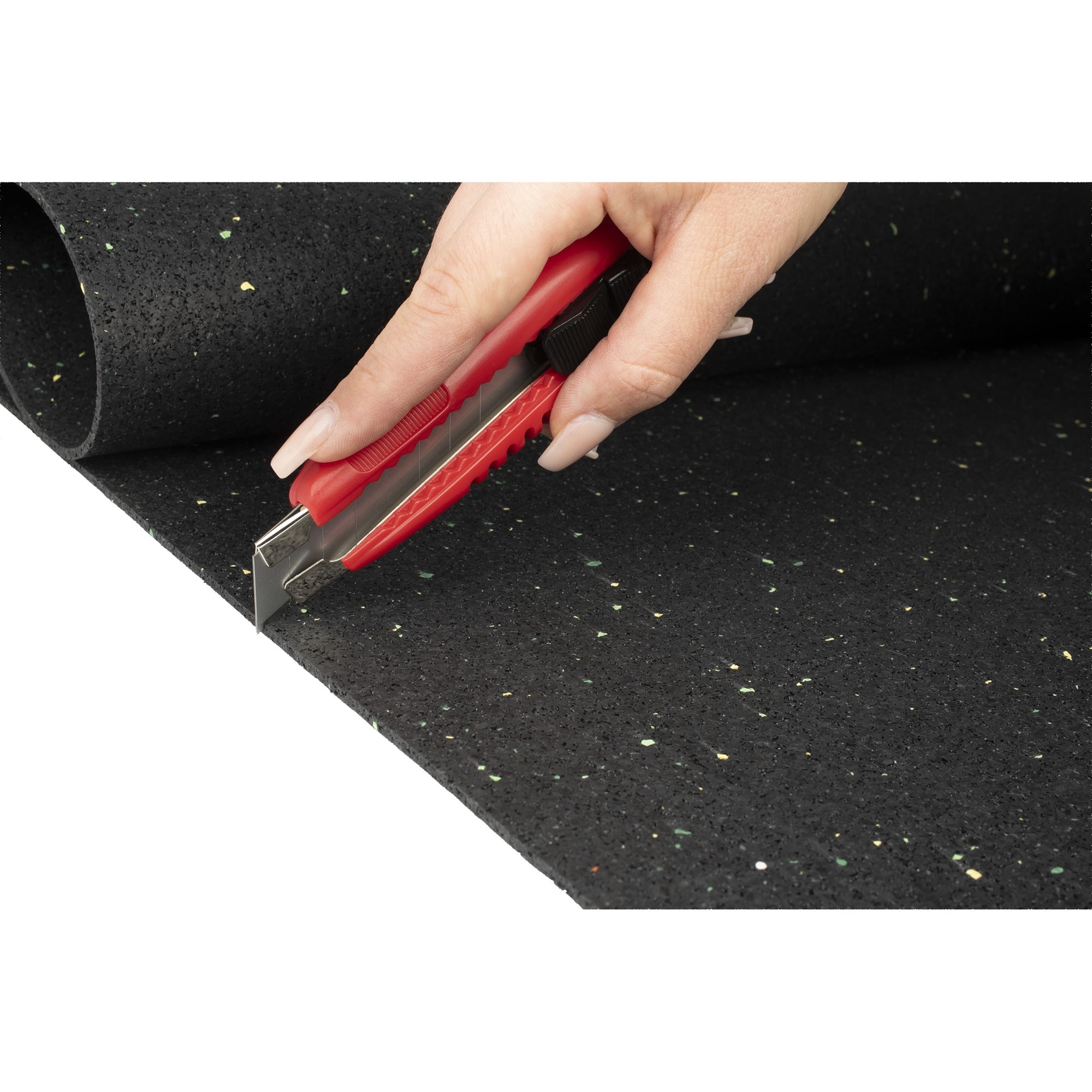 Antirutschmatte, 1200 x 800 x 3 mm, Gummigranulat