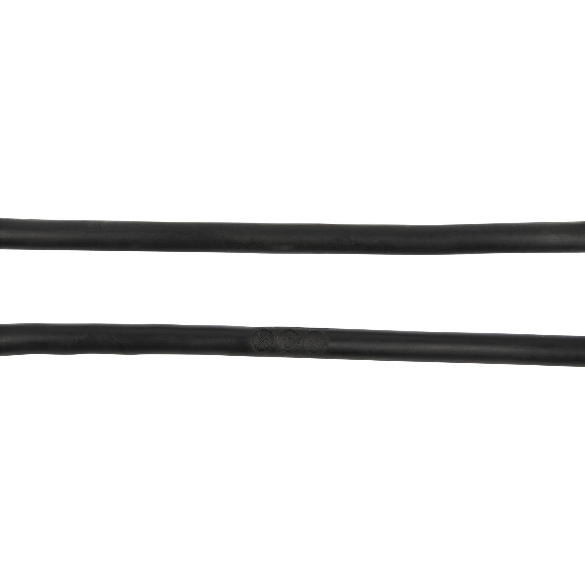 Gummispannring mit Haken L 200 mm, Ø 8 mm, schwarz