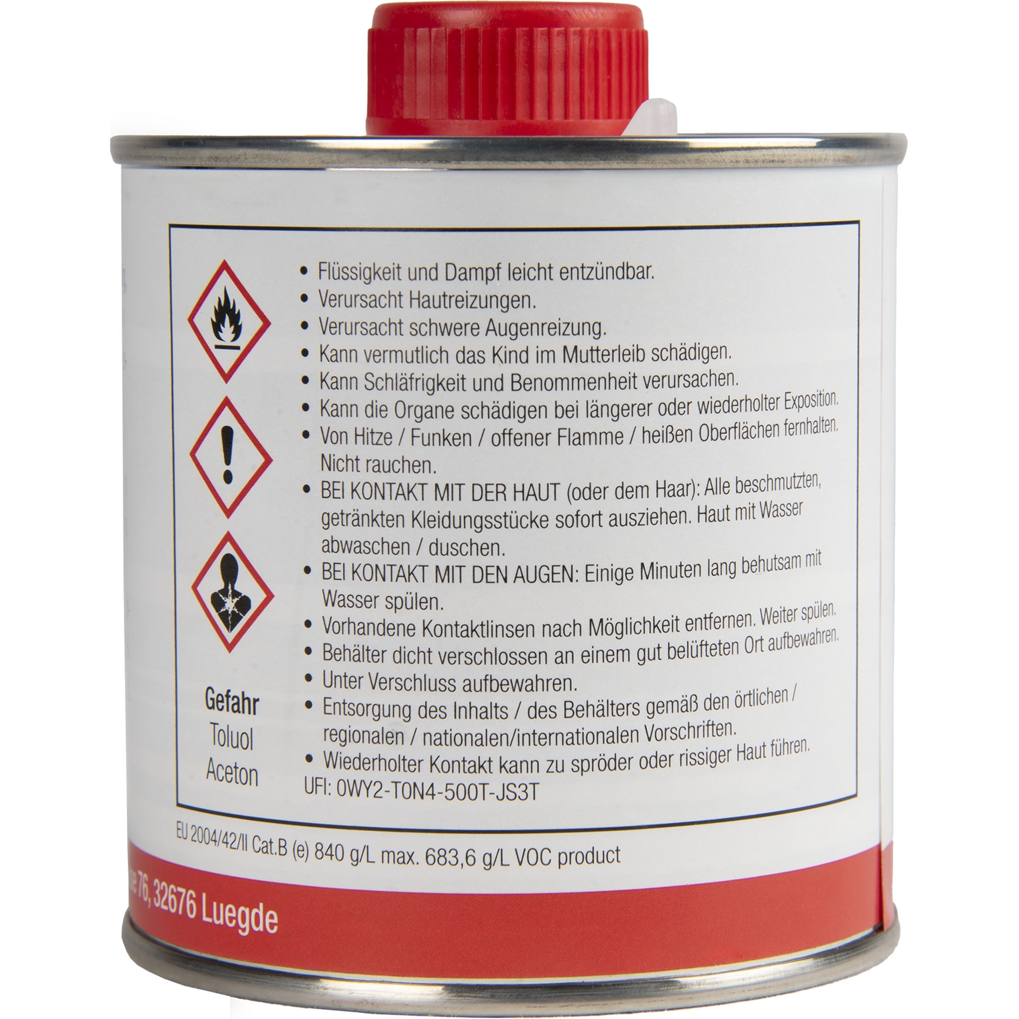 Planenreparatur-Kleber, Plastigum 77, Pinseldose 210 g