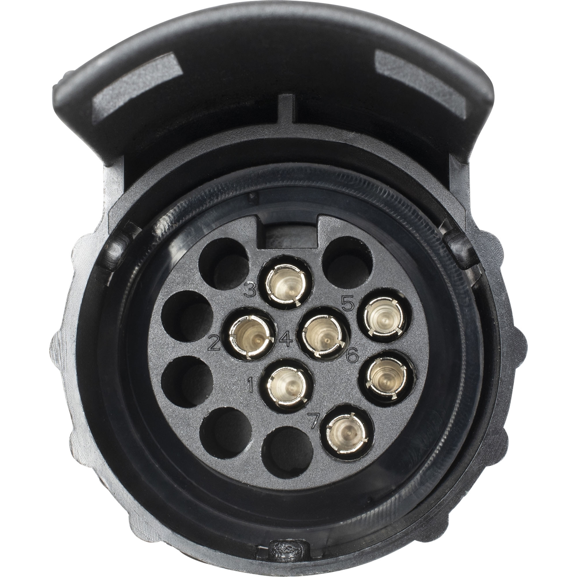 Kurzadapter, 7 auf 13 Pol, Länge 45 mm