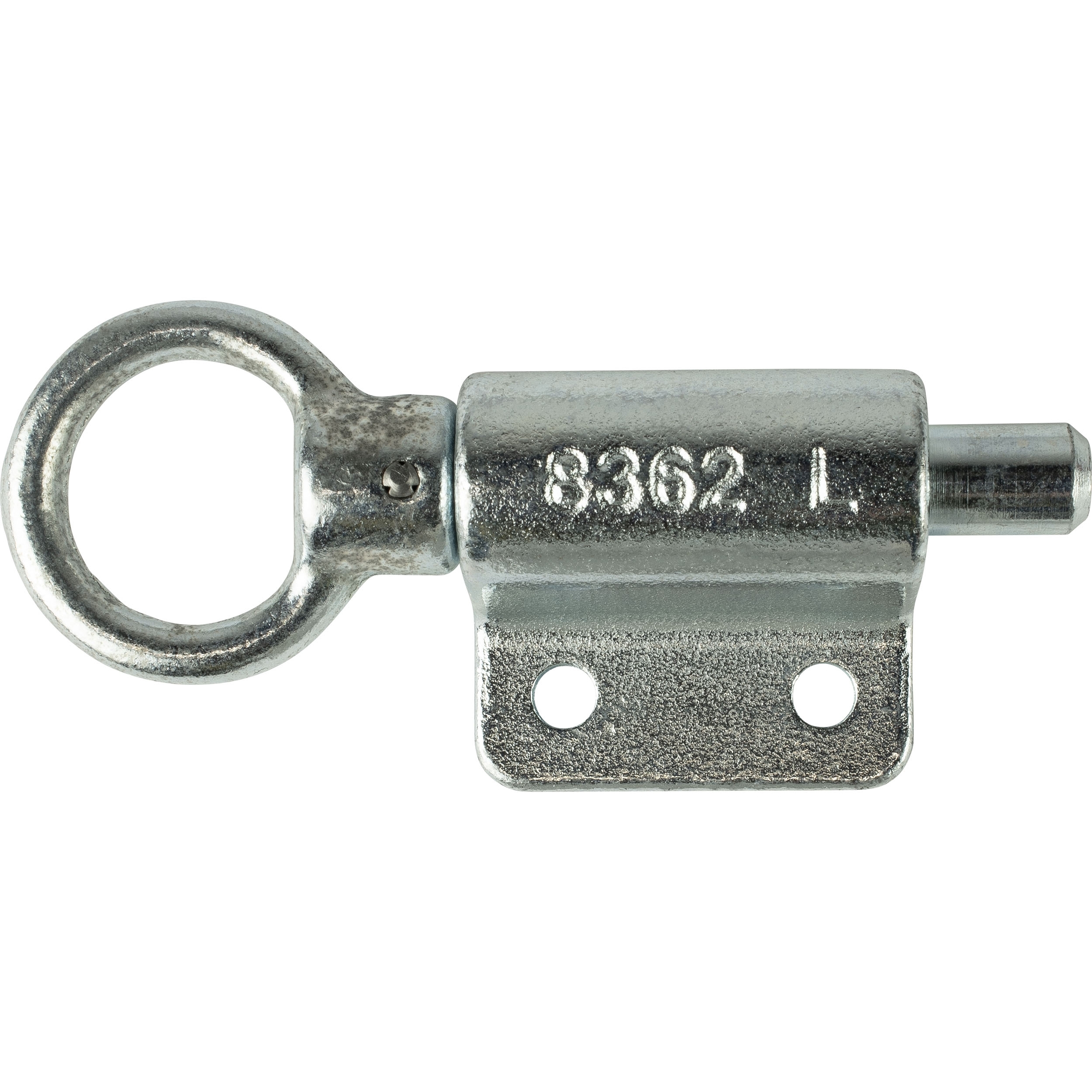 Federriegel galv. verzinkt, mit Feder und ohne Arr