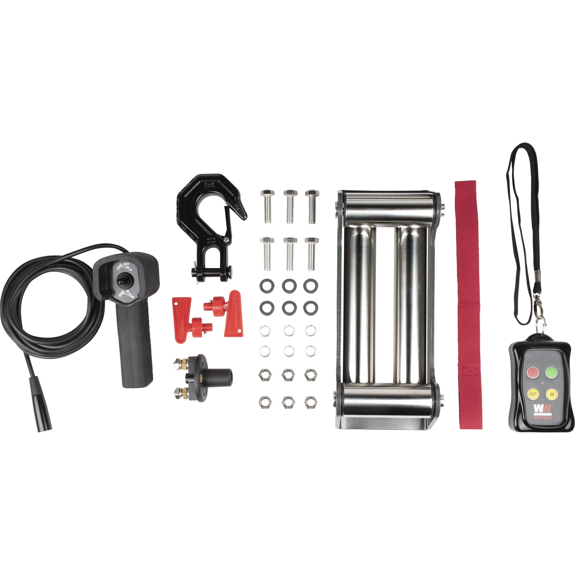 Elektrische Seilwinde, 12 V Zugkr. 3628 kg