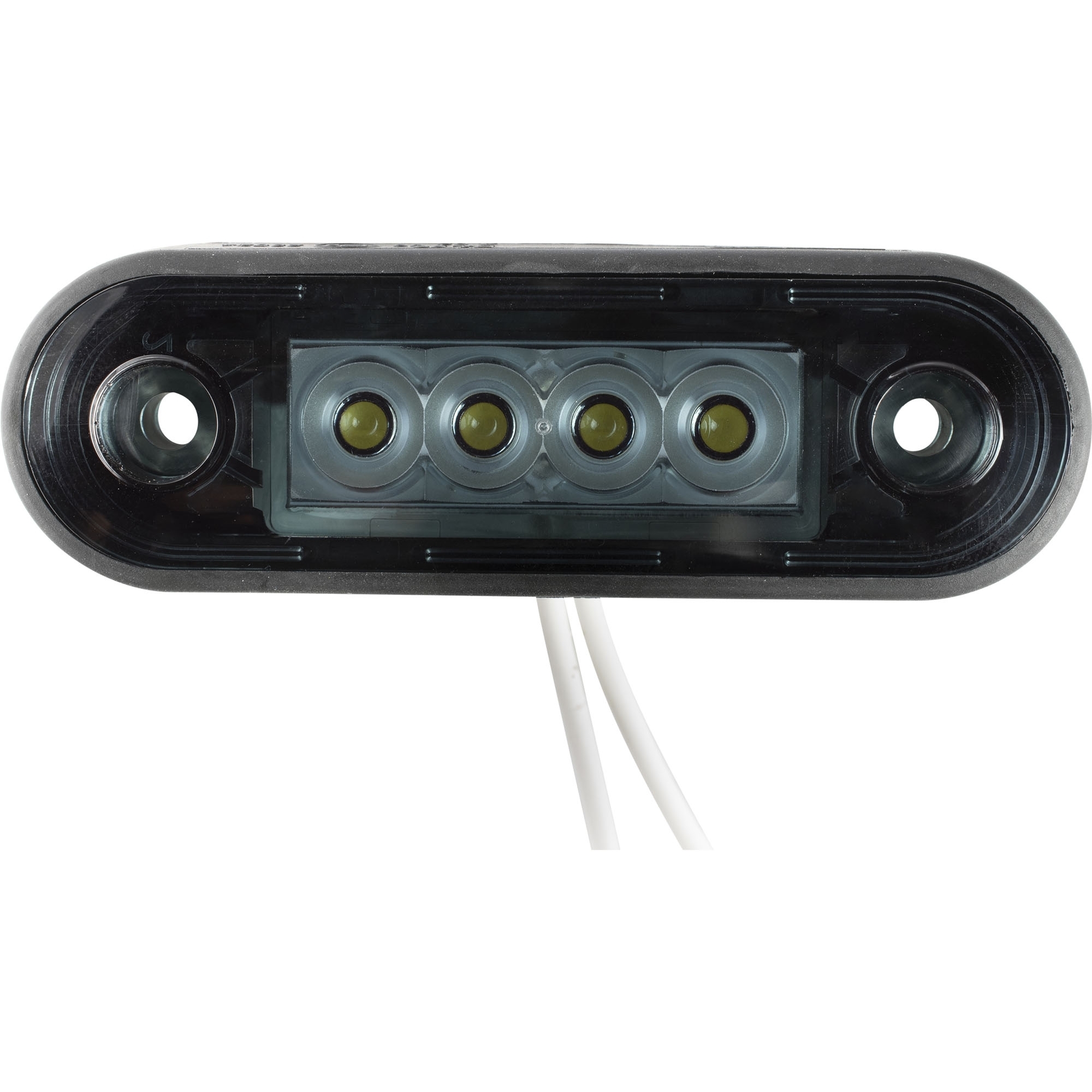 Begrenzungsleuchte LED, weiß, 12-36 V, DARK Version