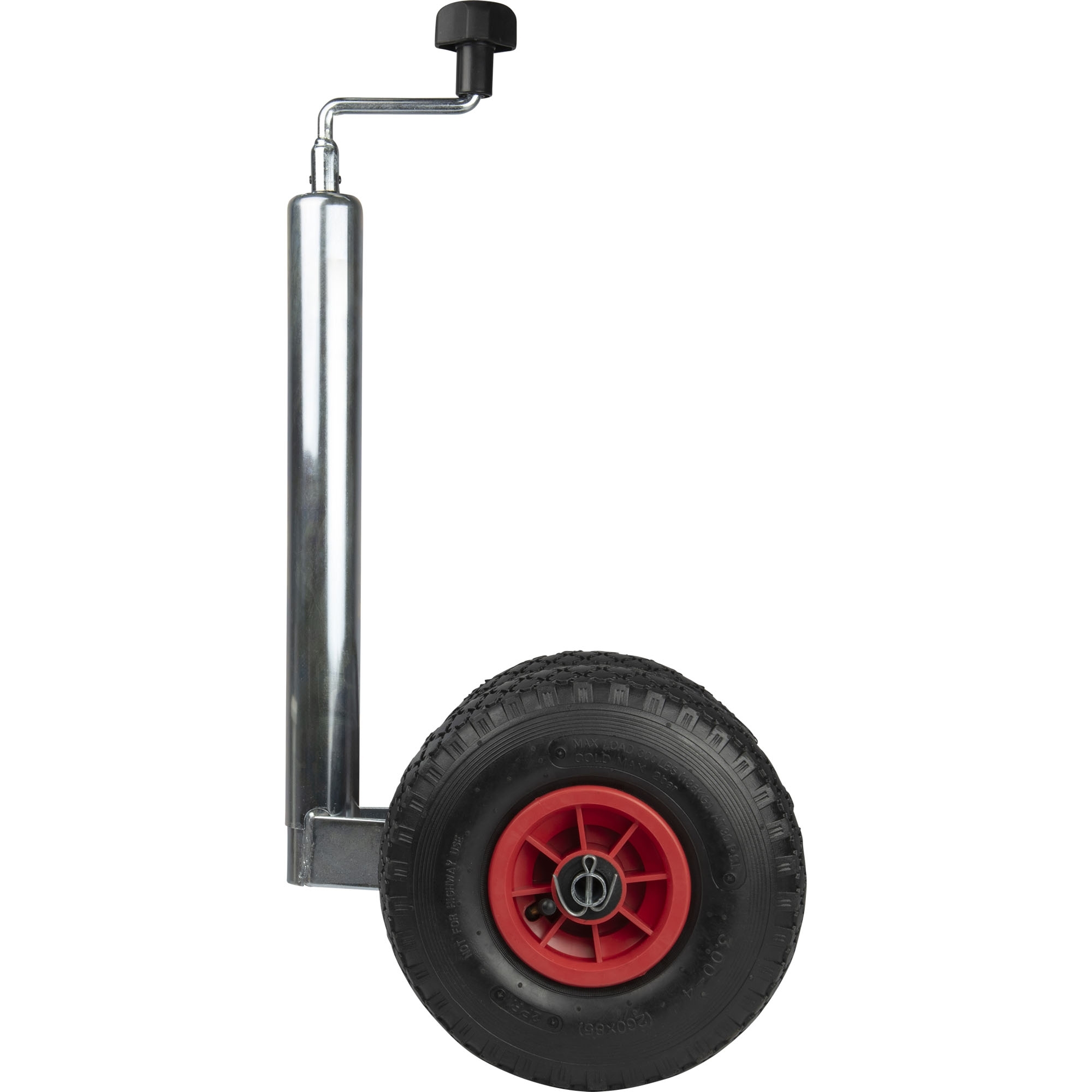 Doppelstützrad Ø 48 mm, Stützl. 150kg, Kunststofffelge