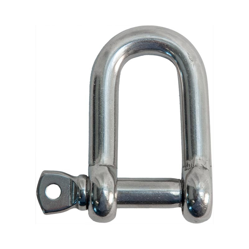 Schäkel V4A, Bolzen-Ø 16 mm, Tragfähigkeit 2750 kg