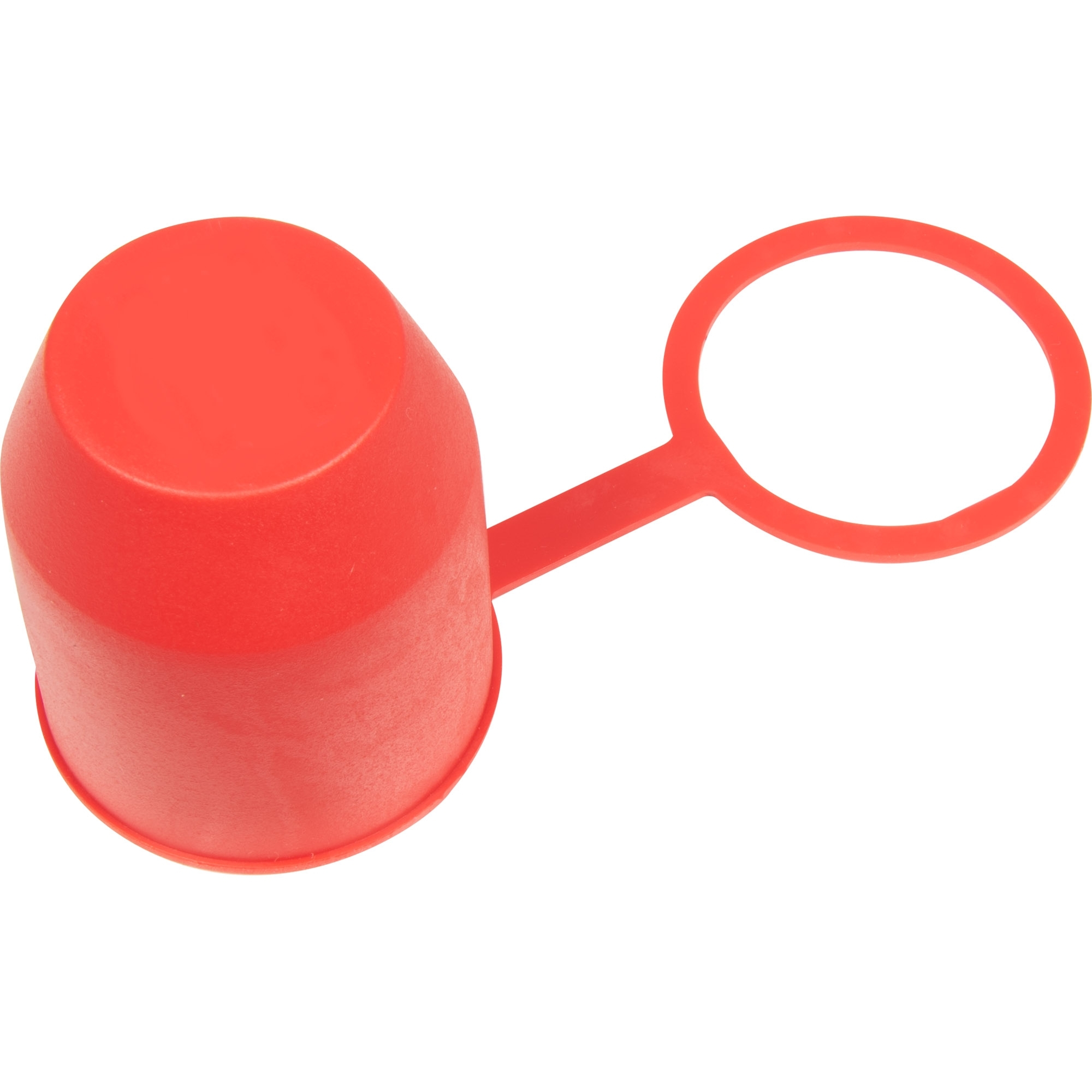 Schutzkappe mit Stangenhalterung, rot