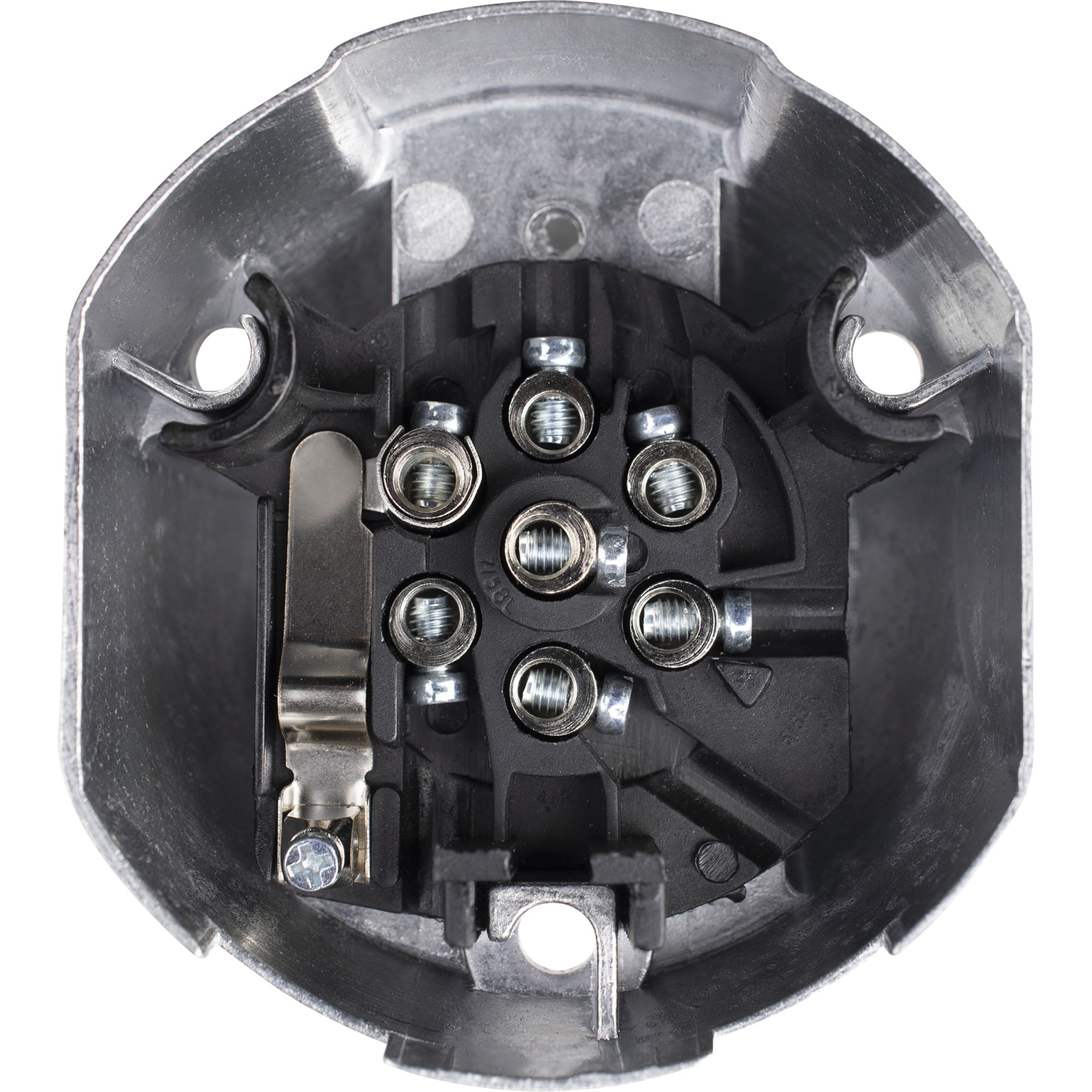 Steckdose 7-polig, 12V, Metall