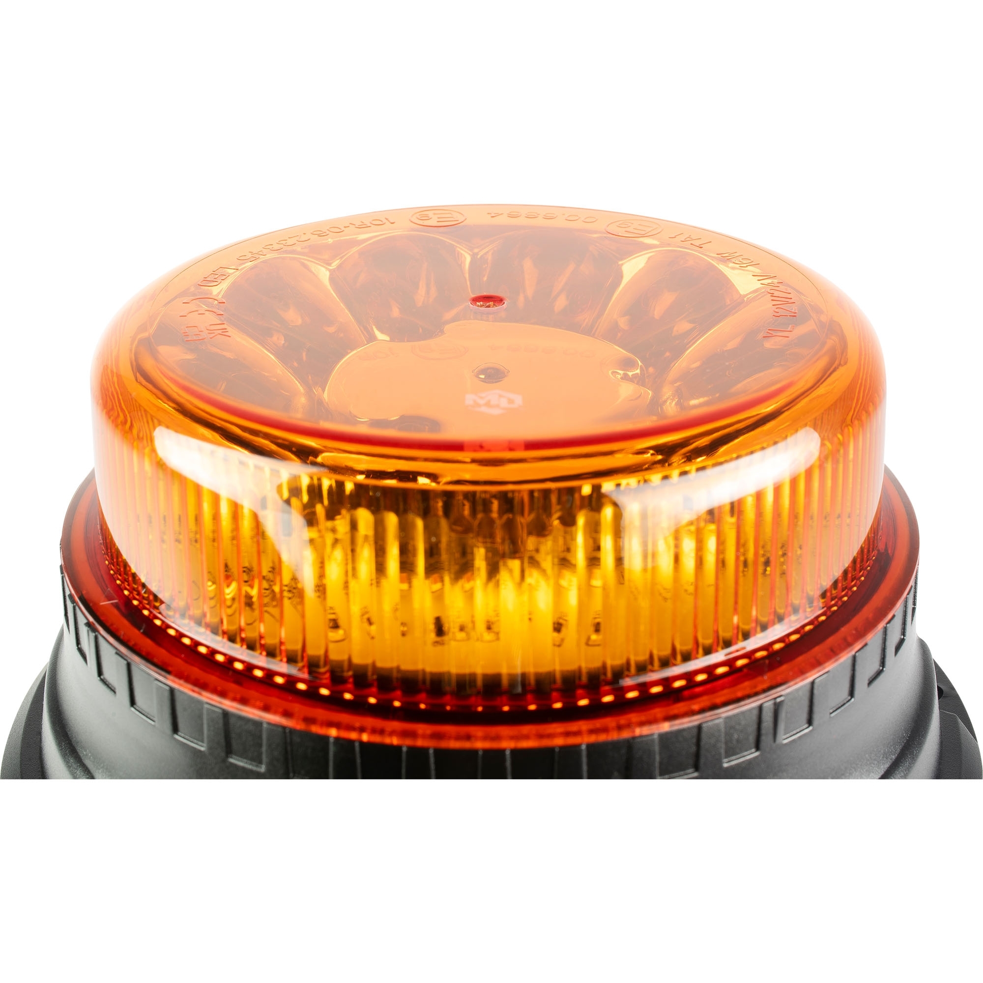 Rundumleuchte flach gelb, LED, zum Anschrauben